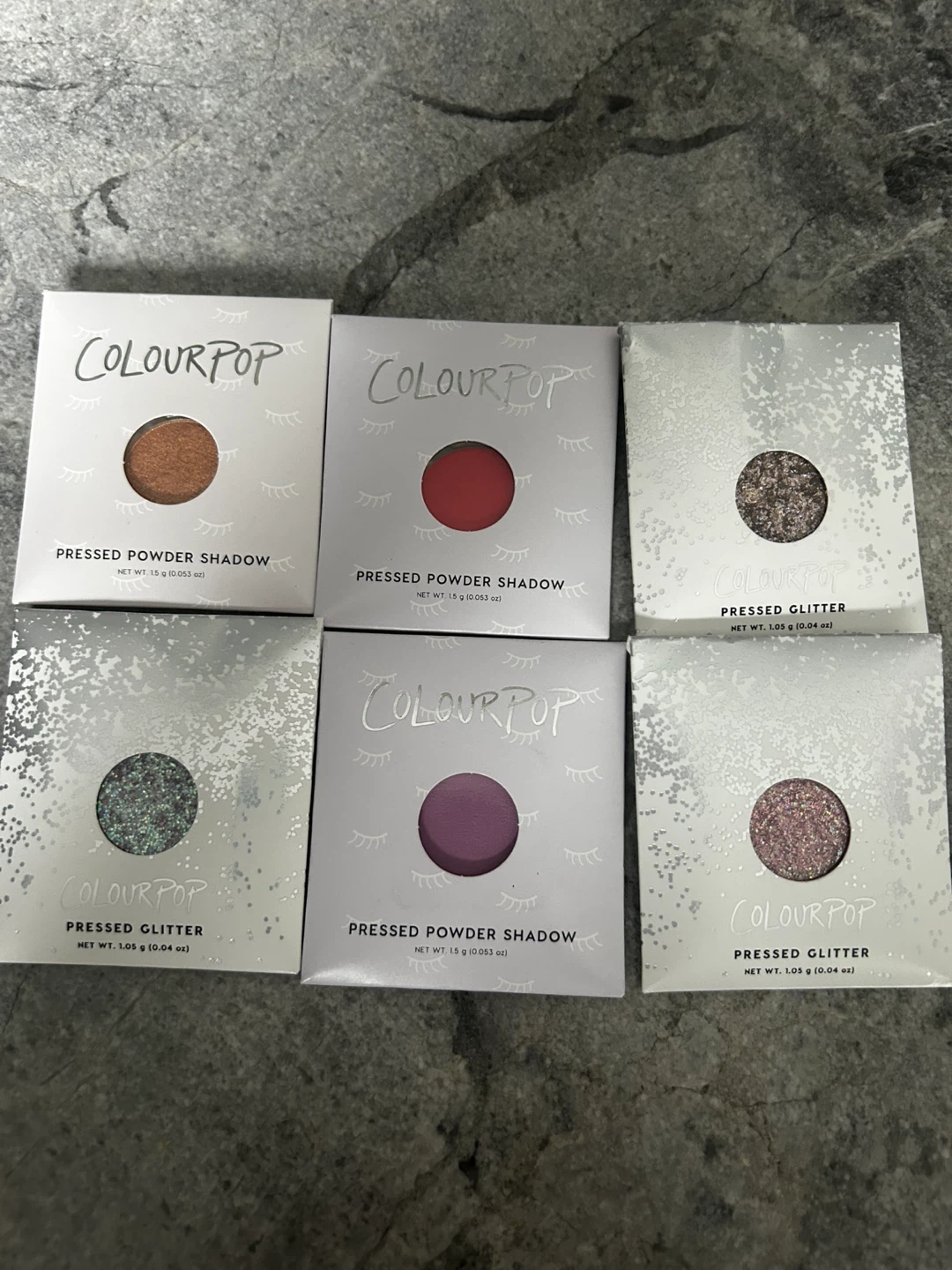 ColourPop Pressed Powder Shadows & Glitters (Set of 6) - photo 3