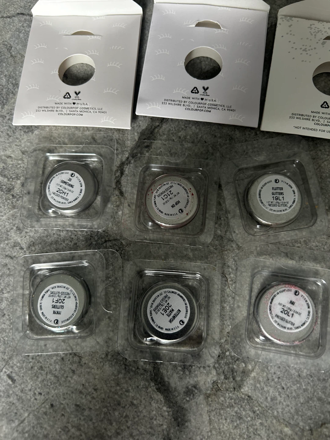 ColourPop Pressed Powder Shadows & Glitters (Set of 6) - photo 2