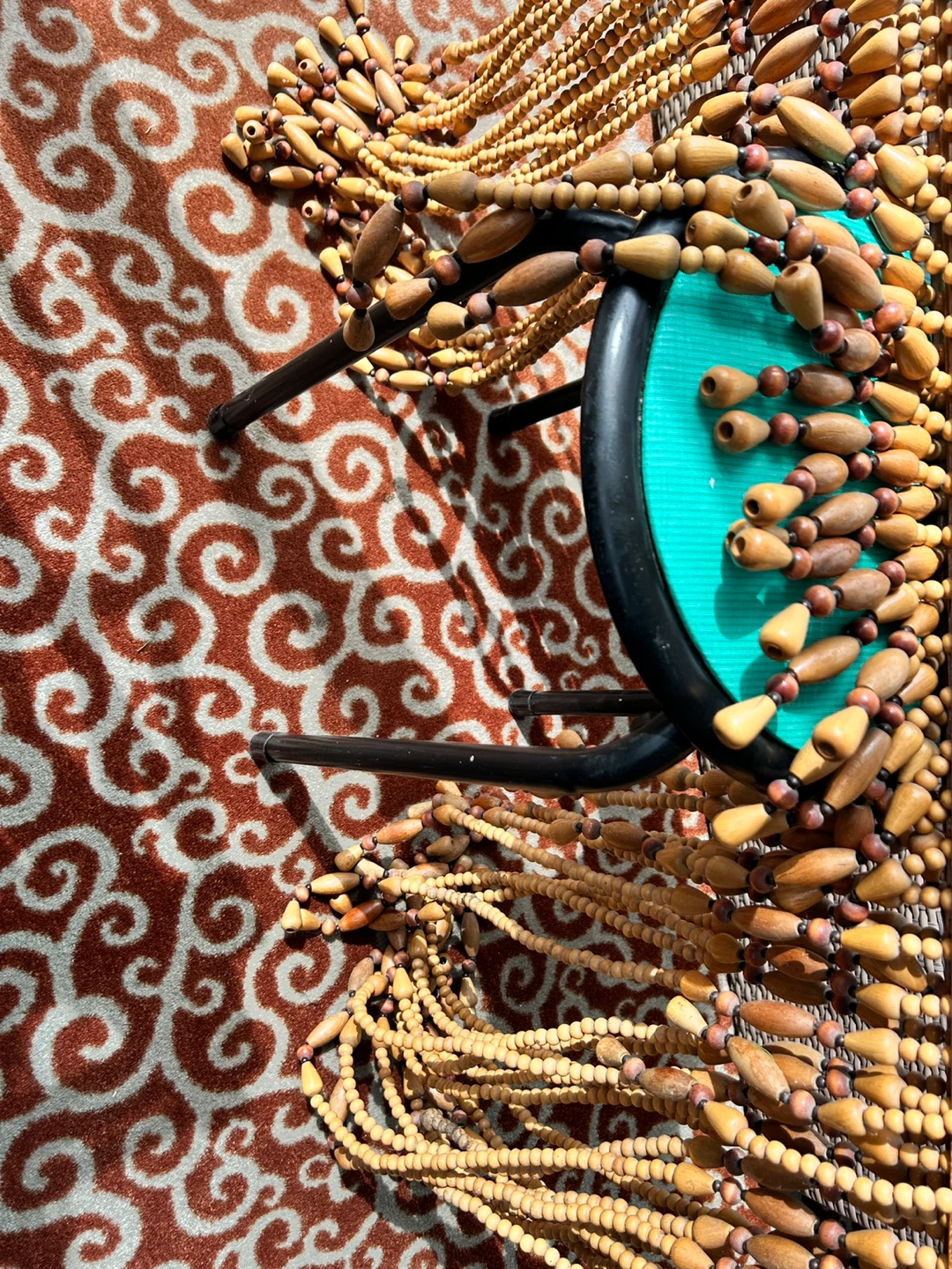 Wooden Beaded Curtain for Doorway