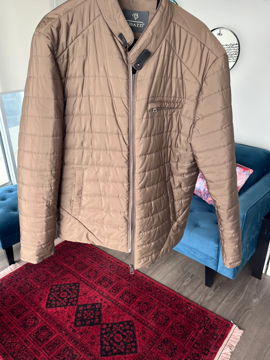 Biagazzi Puffer Jacket - Brown. Pick up Liberty village only - photo 2