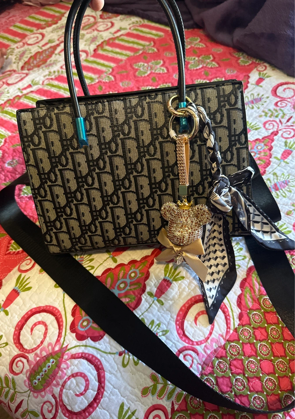 Dior Oblique Canvas Mini Tote Bag - photo 2
