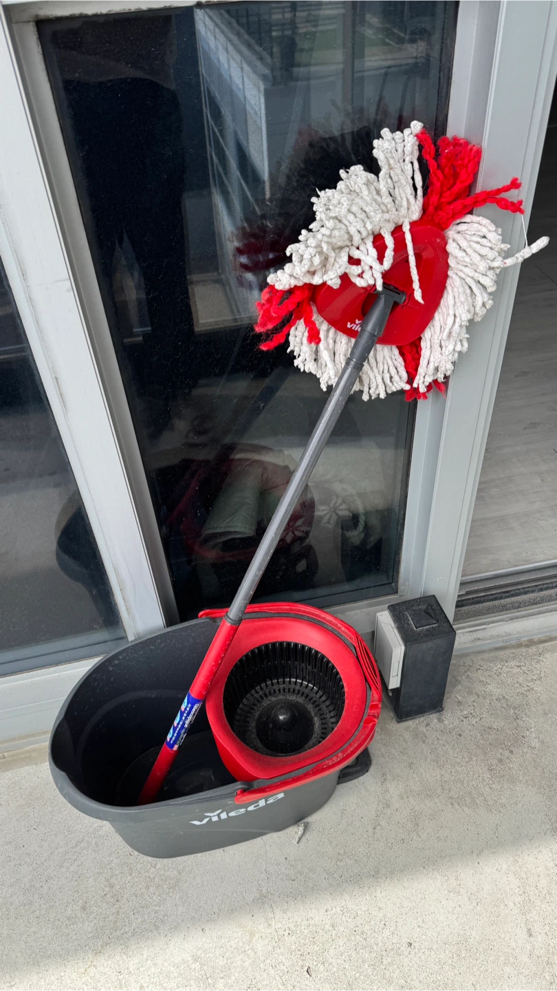 Vileda Spin and Clean Mop and Bucket Set - photo 2