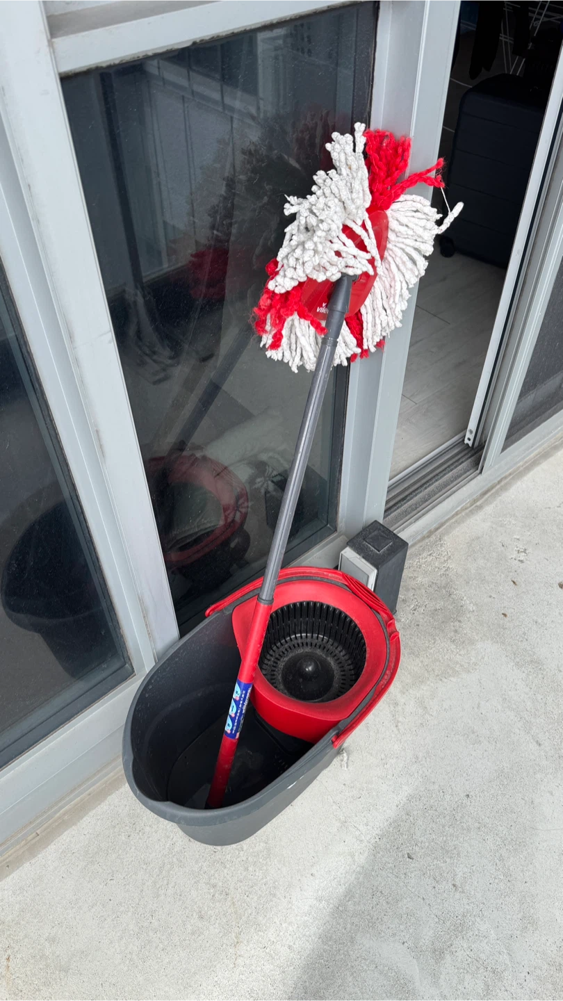Vileda Spin and Clean Mop and Bucket Set