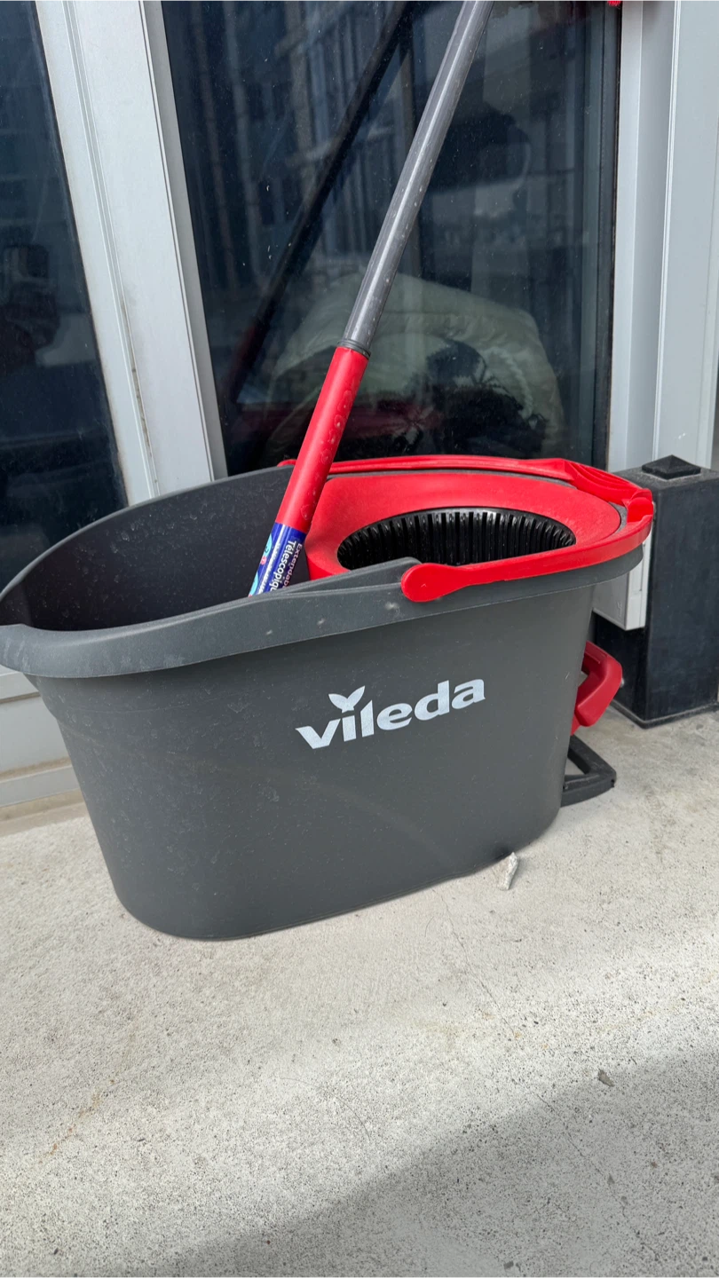Vileda Spin and Clean Mop and Bucket Set - photo 3