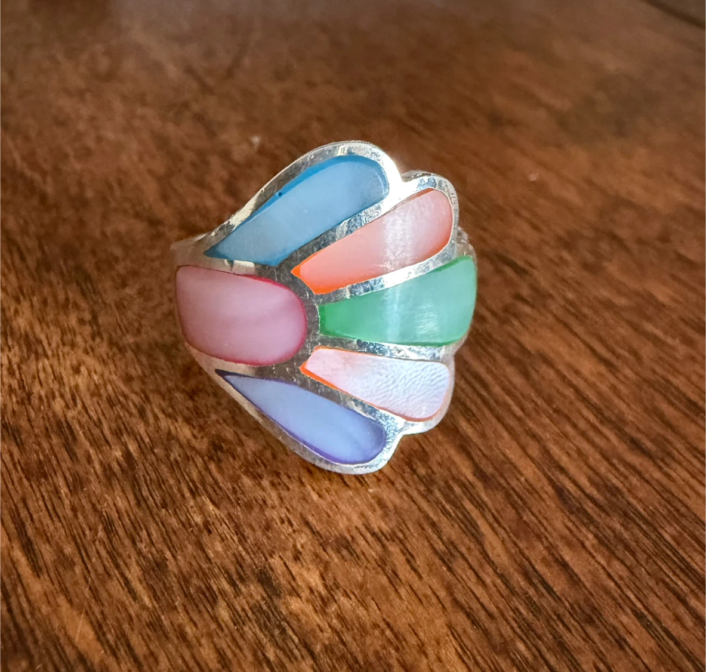 Colourful ring (silver stamped 925) - photo 5