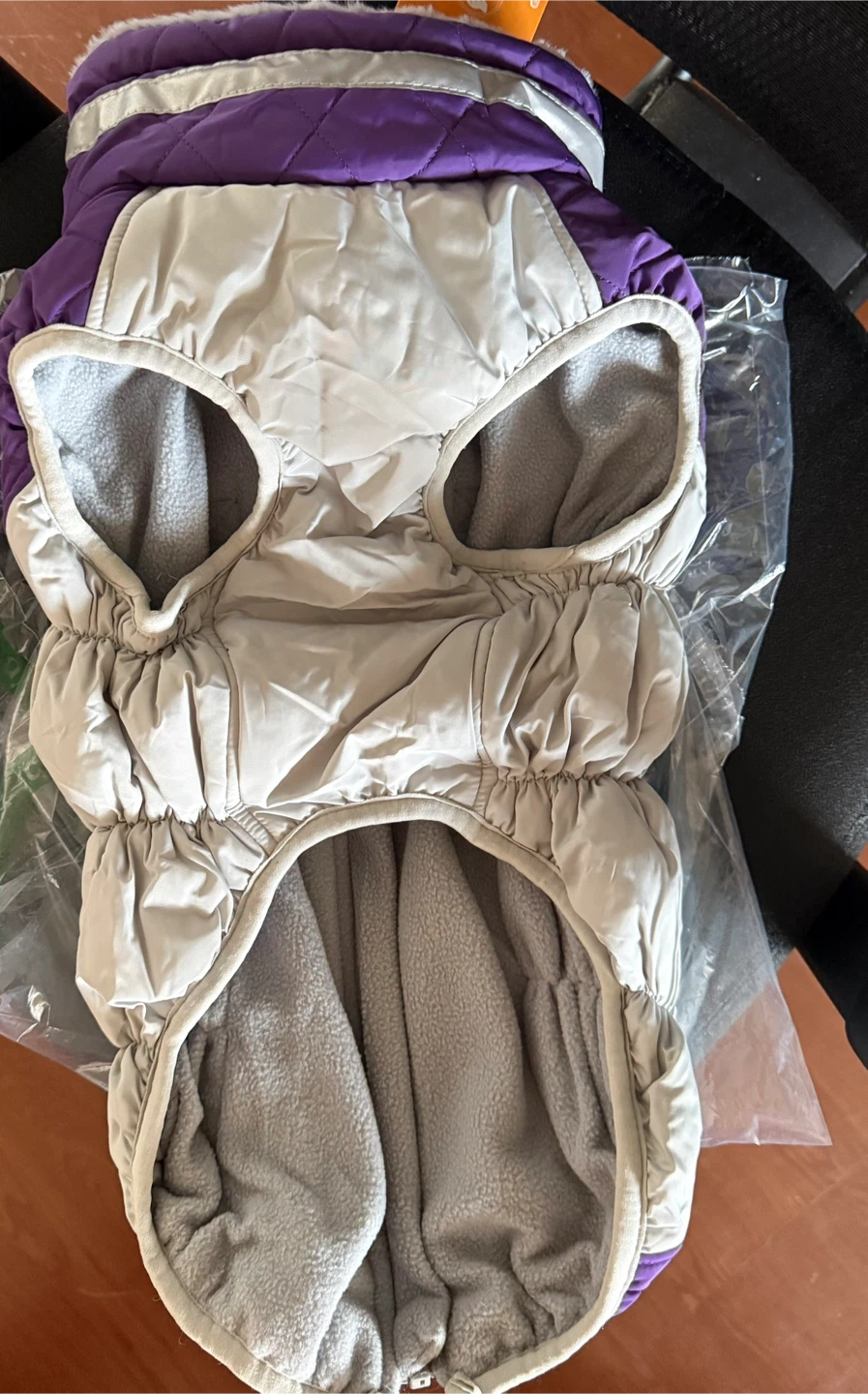 Lelepet Dog Coat - Purple, Large - photo 2