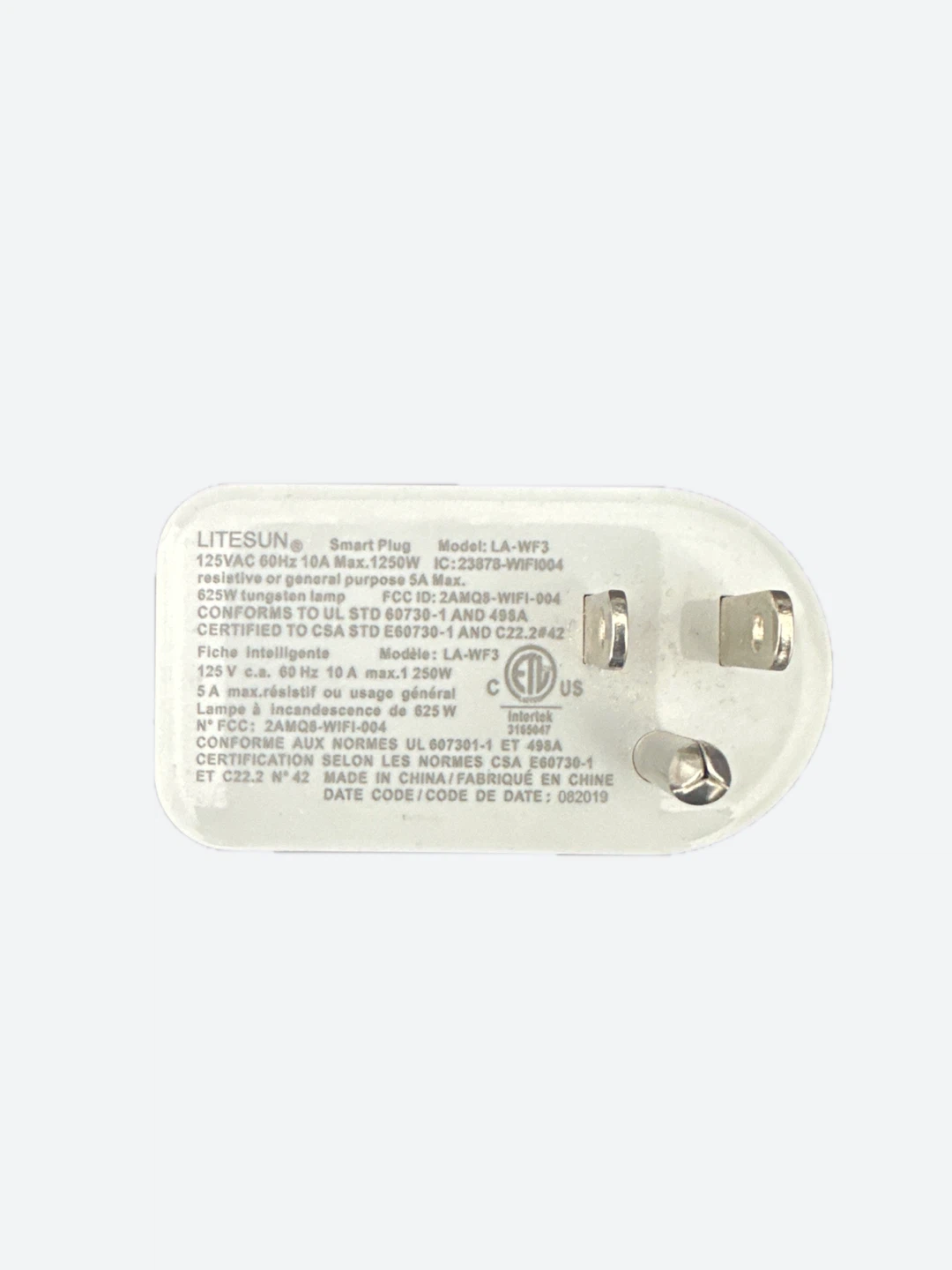 Litesun Smart Plug LA-WF3 Wi-Fi - photo 2