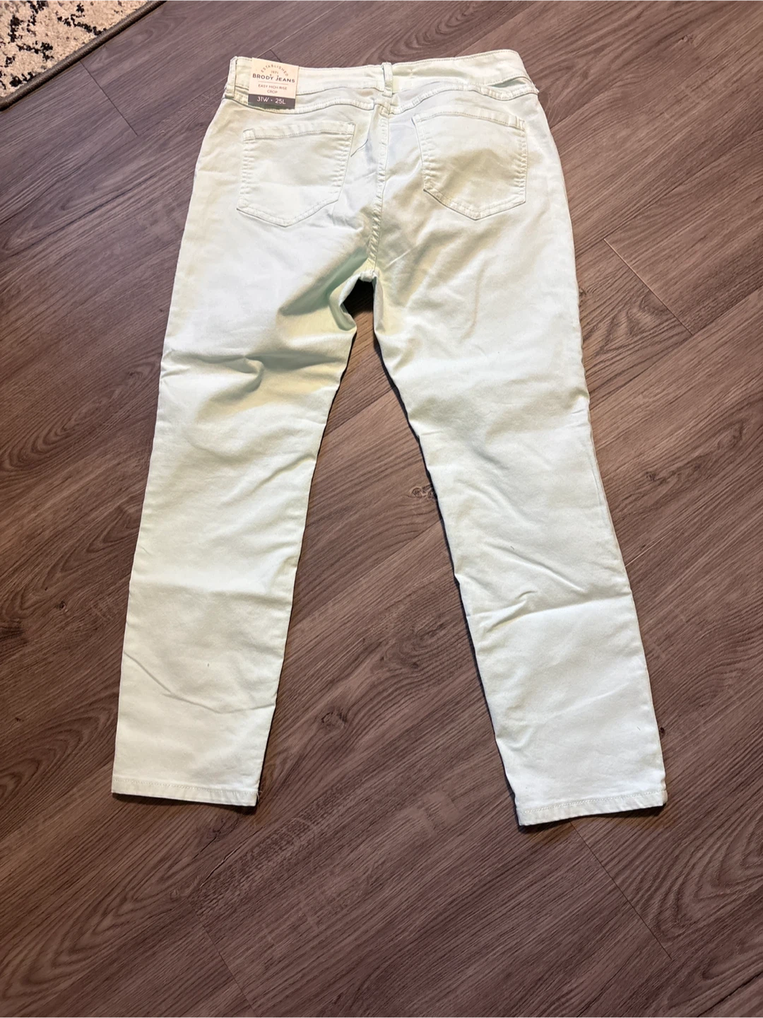 New Brody Jeans Easy High Rise Crop 31W x 25L - photo 3