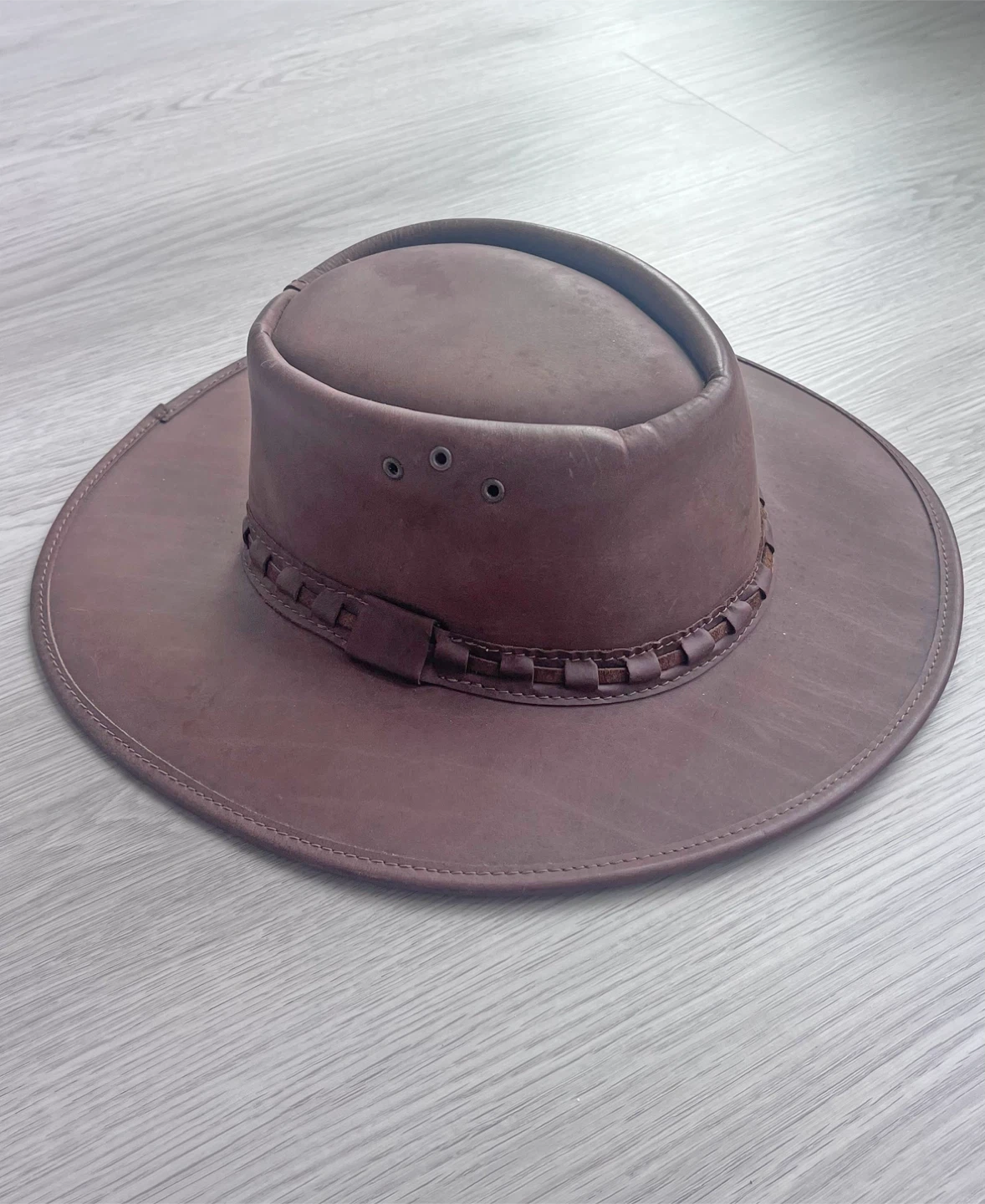 Brown Leather Cowboy Hat – Calgary Stampede