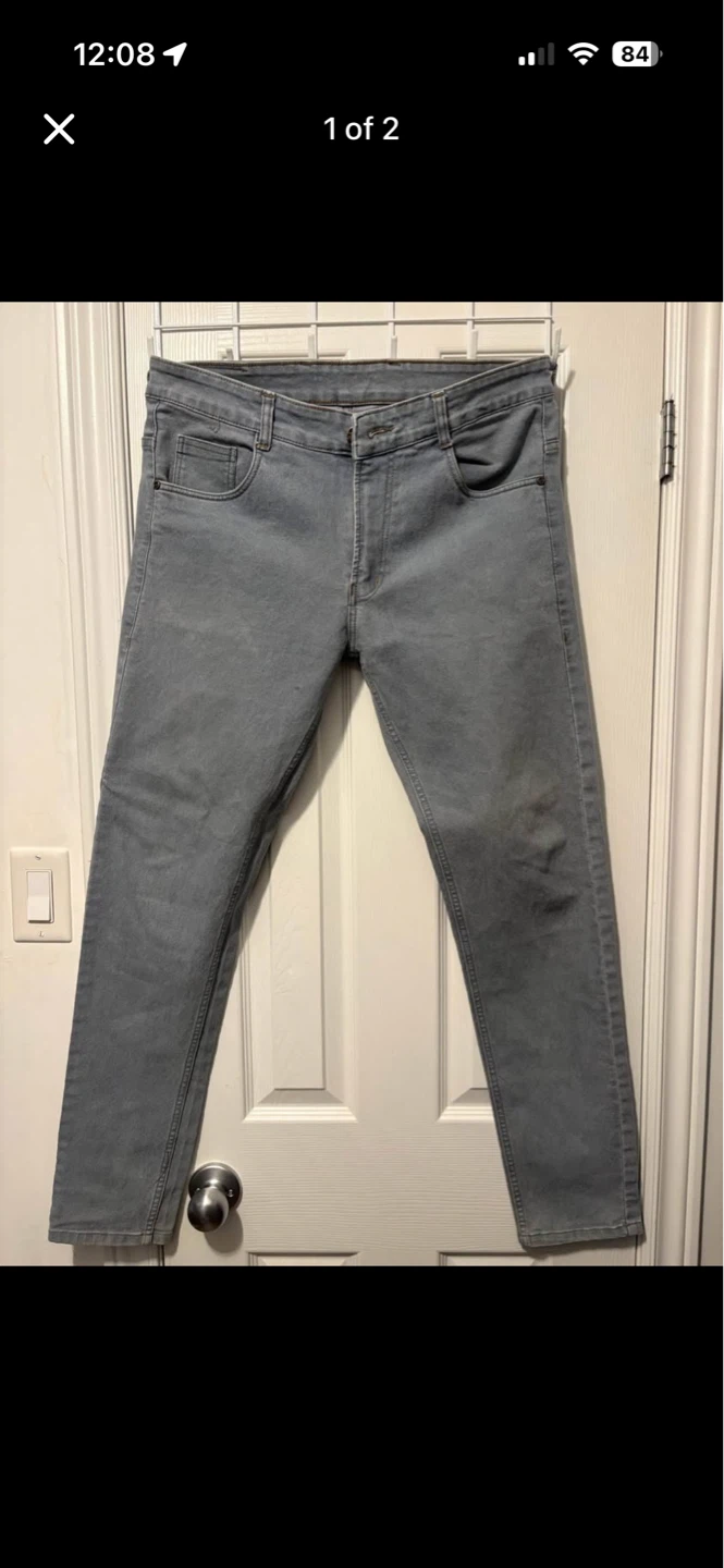 Light Wash Denim Jeans