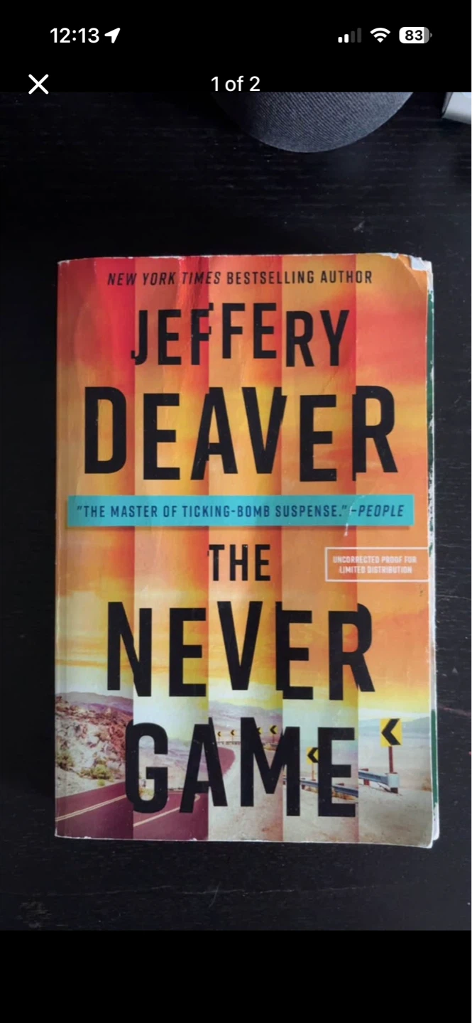 The Never Game by Jeffery Deaver