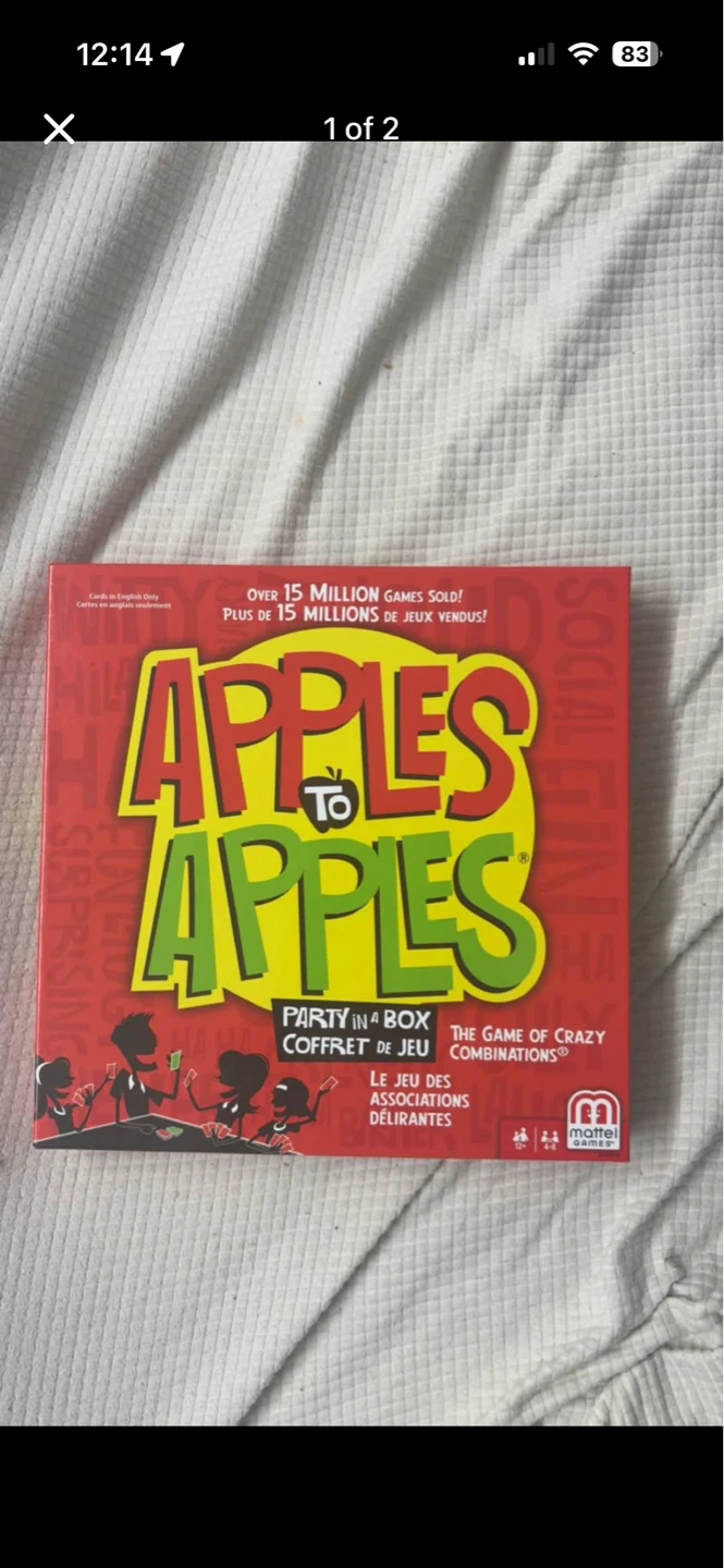 Apples to Apples Party Game
