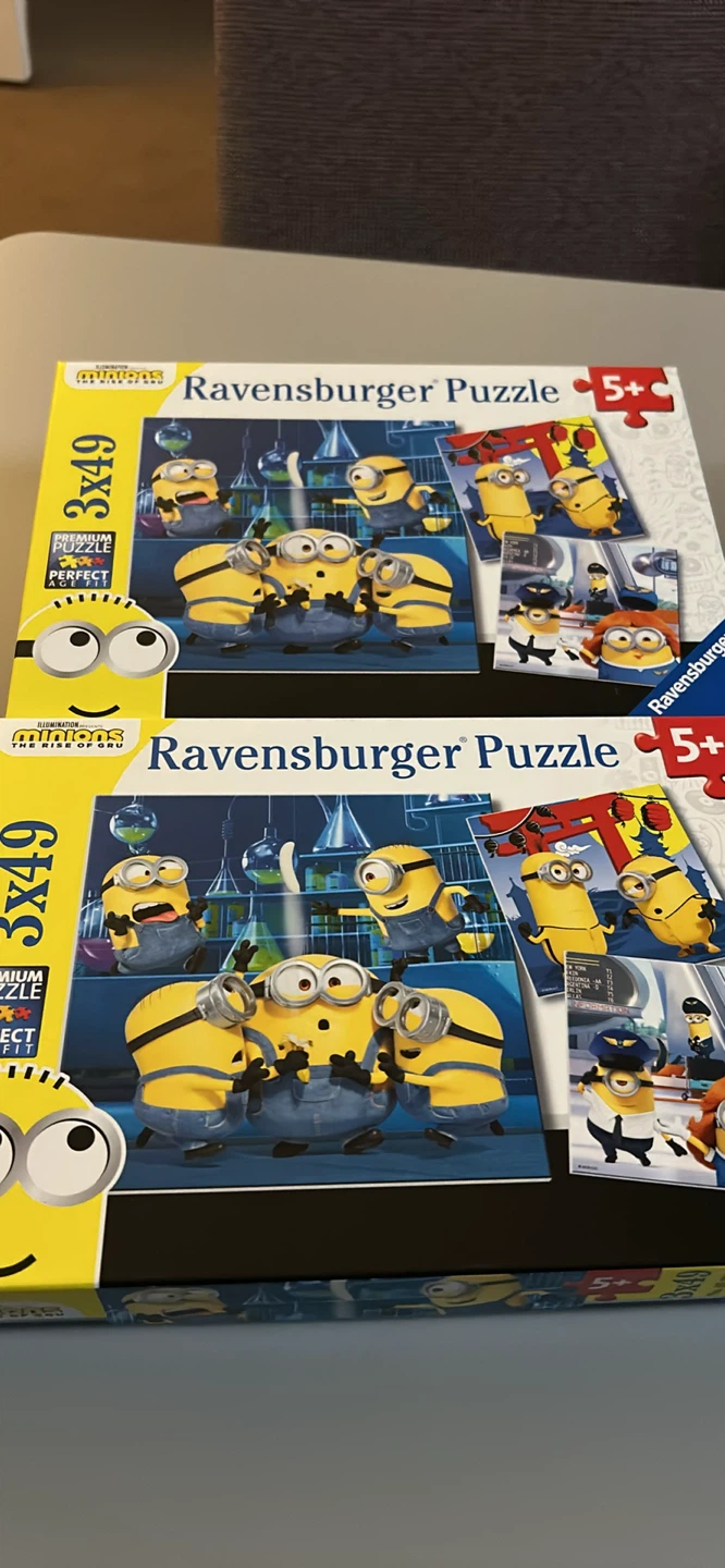 Ravensburger Minions 3x49 Piece Puzzle Set