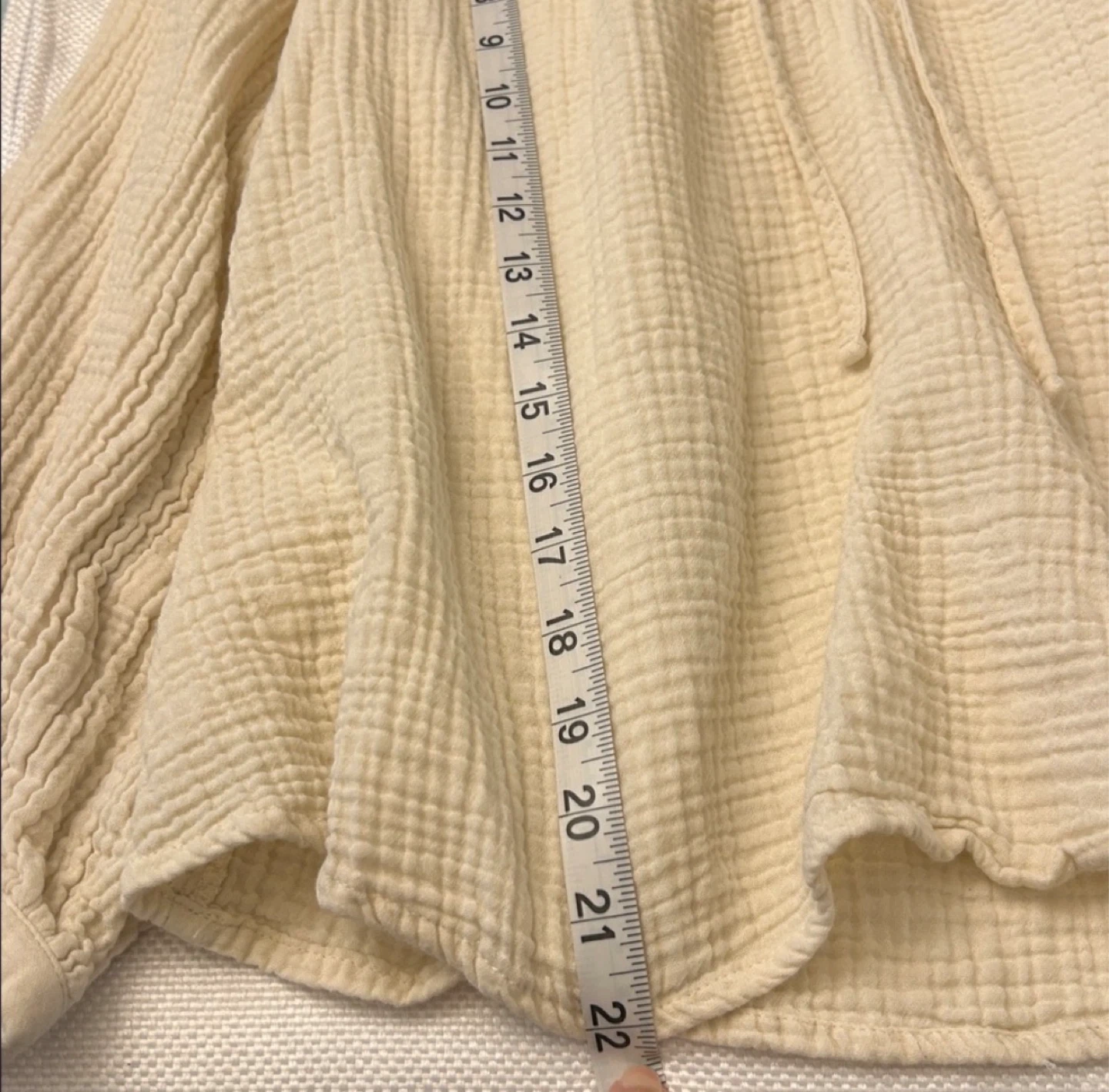 Universal Thread 100% cotton cream blouse, size L - photo 4