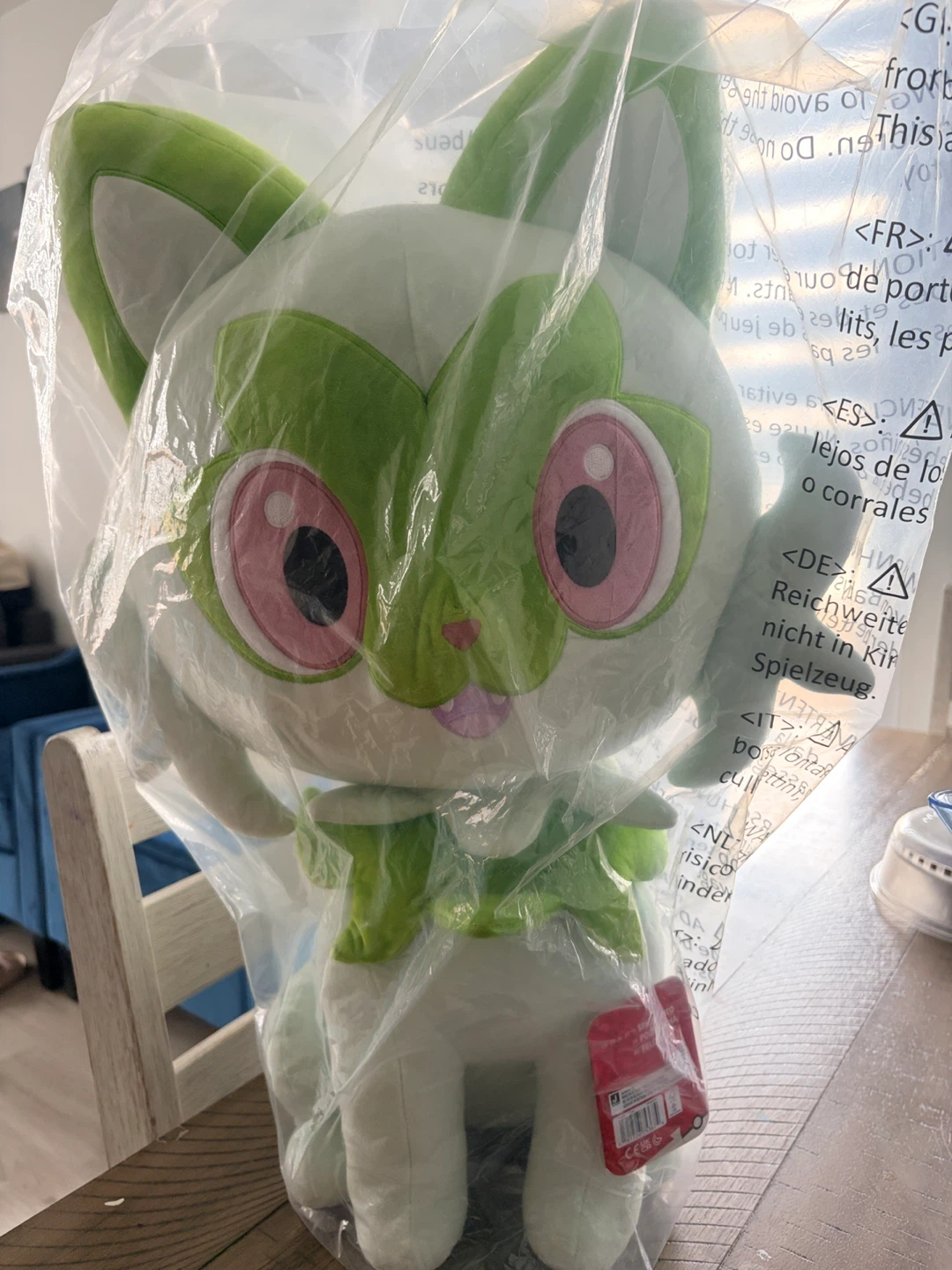 Pokémon Sprigatito Plush Toy 🥕