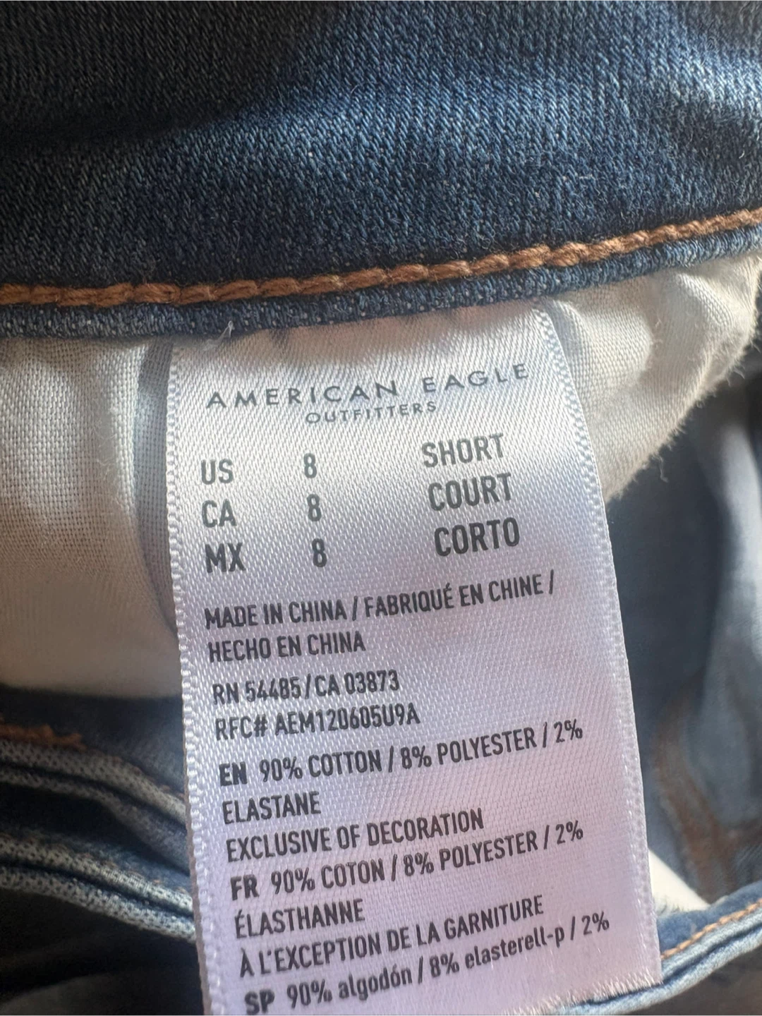 American eagle woman’s jeans size 8 - photo 3