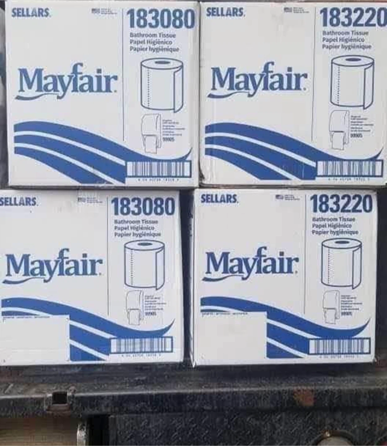 96rolls Mayfair Bathroom Tissue/ papel sanitario