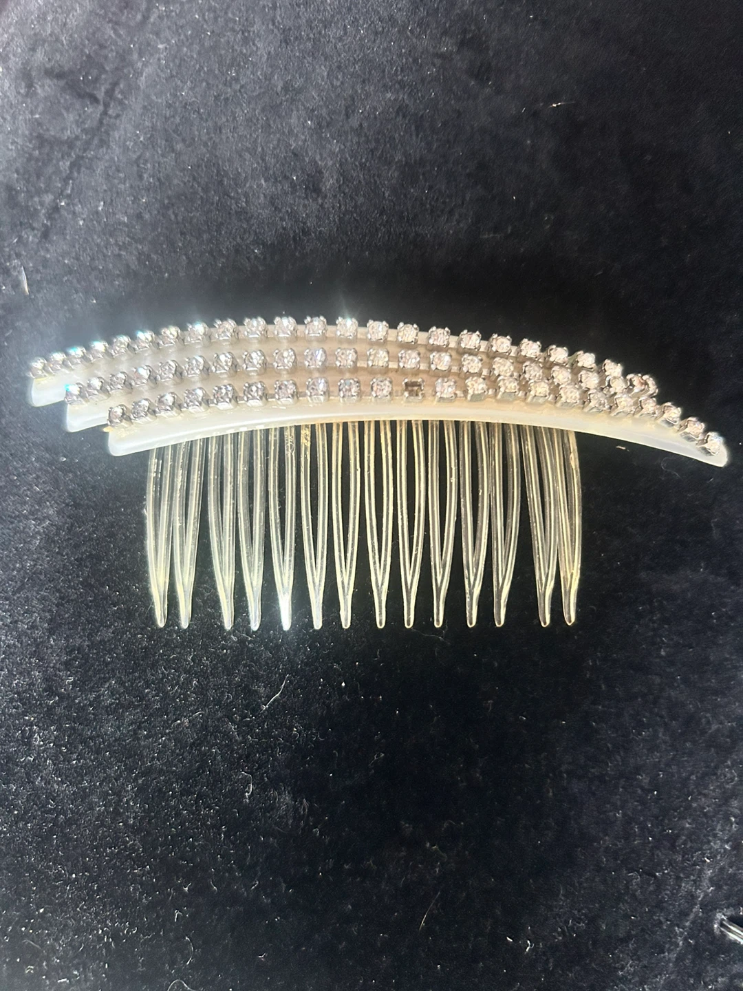 Rhinestone Hair Comb