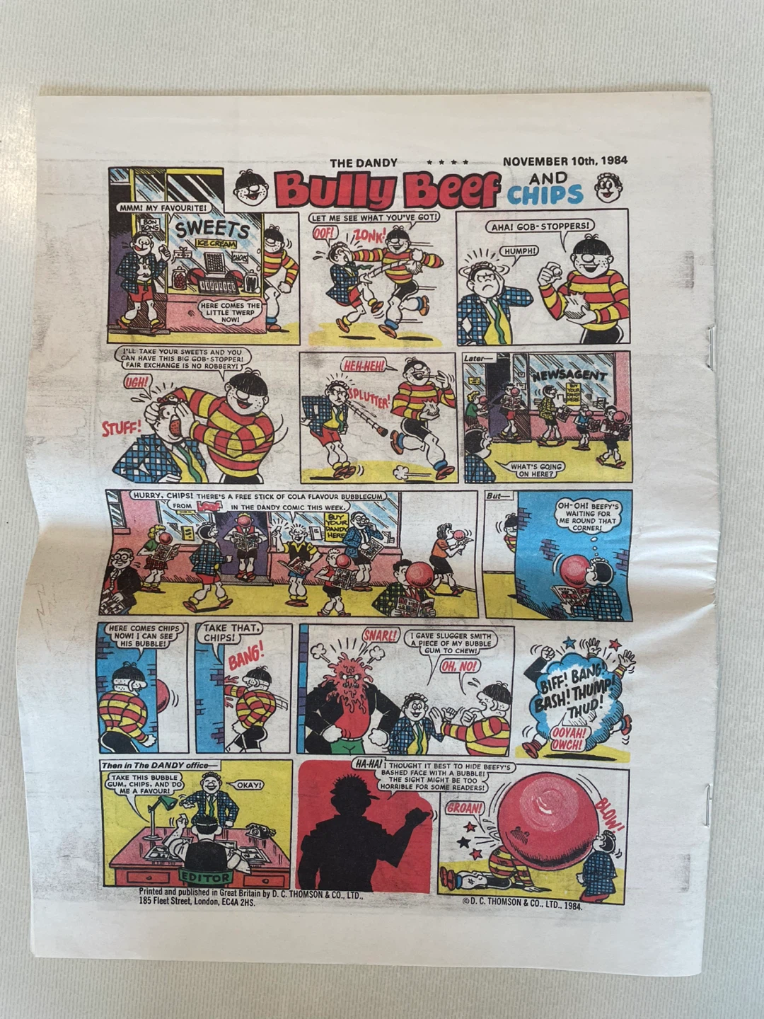 The Dandy 1984 Collectable Comic - photo 2