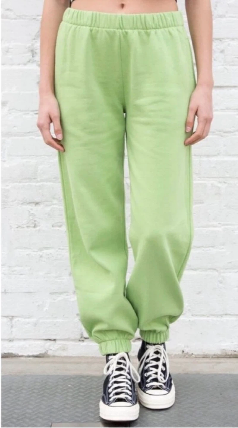 Brandy Melville Light Green Sweatpants s 🥕