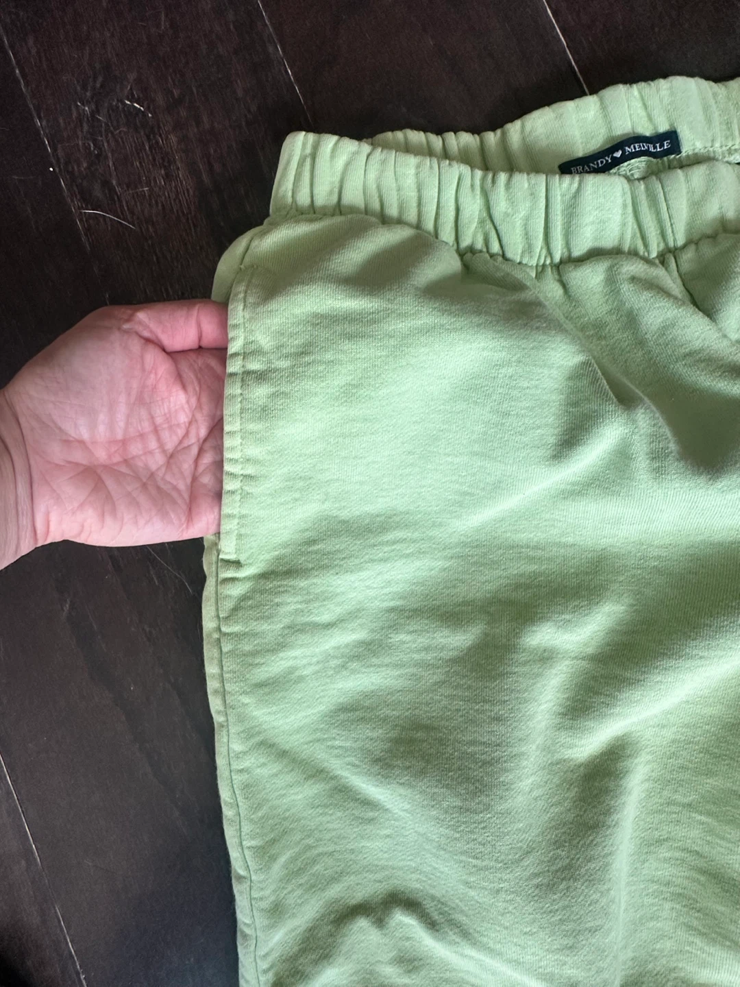 Brandy Melville Light Green Sweatpants s 🥕 - photo 4