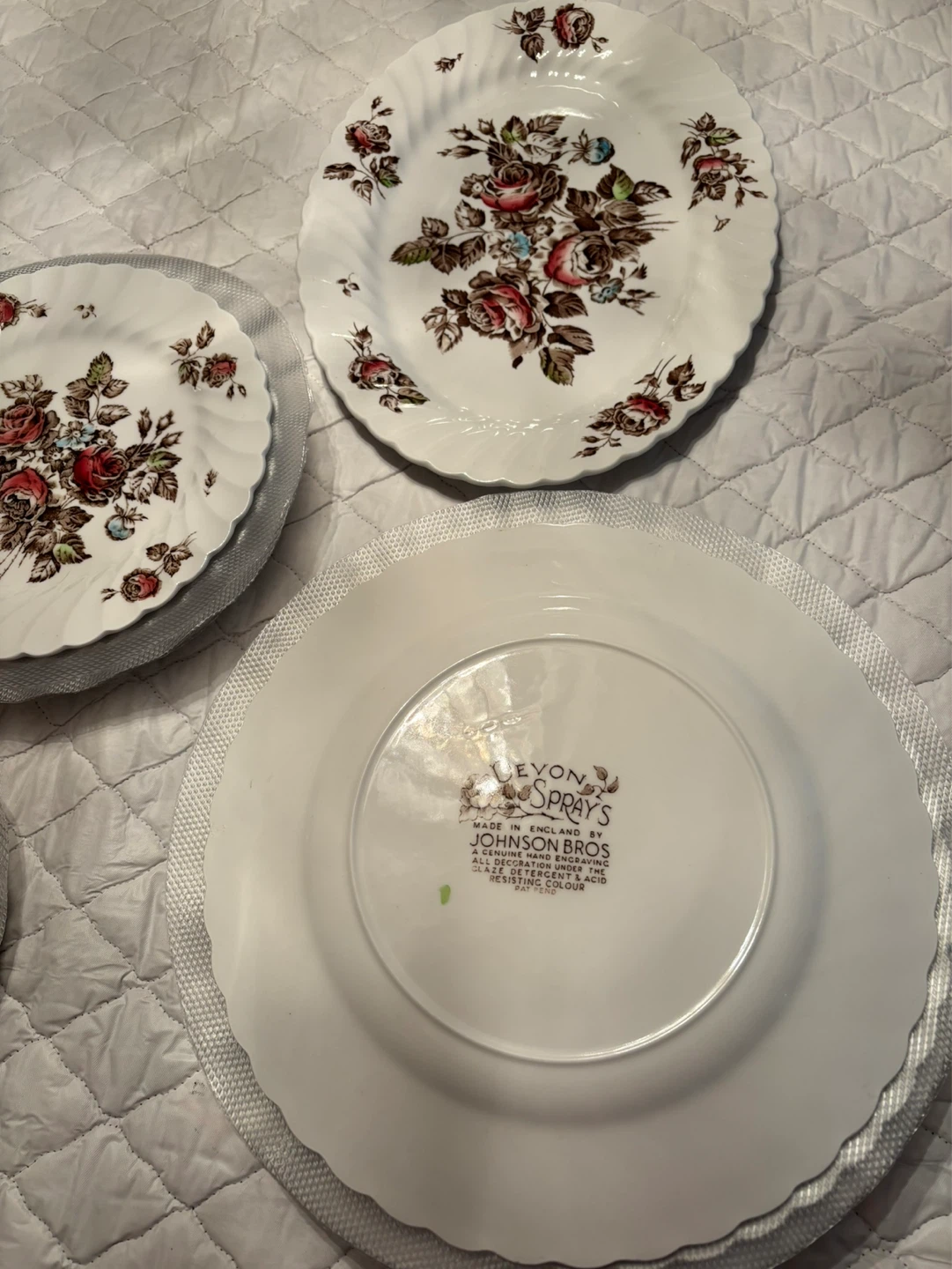 Johnson Bros "Devon Sprays" Tea Set - photo 5