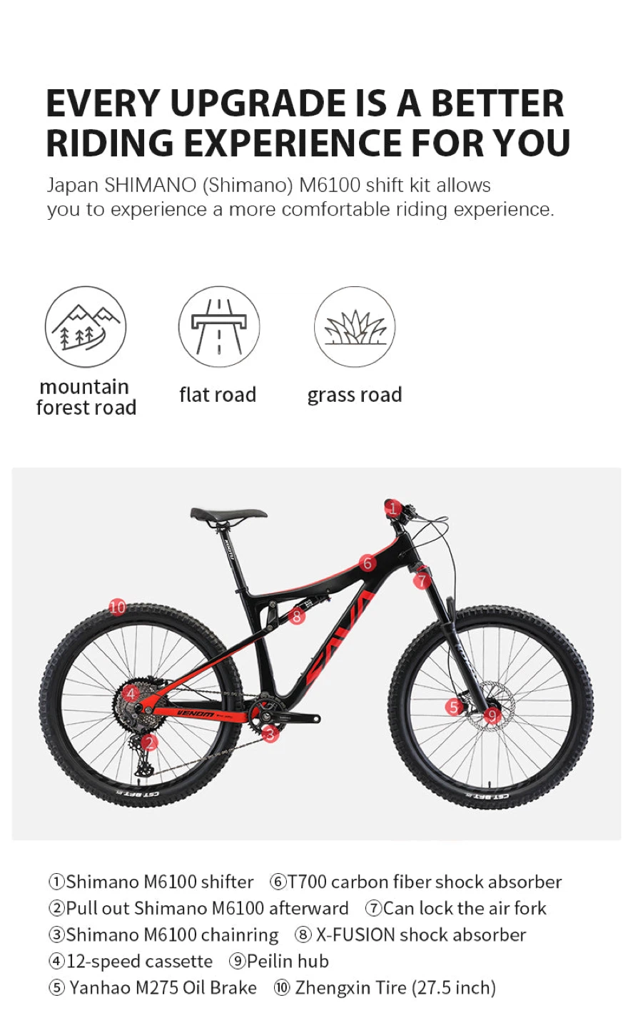 SAVA DECK 6.0 27 Speed Mountain Bike - photo 5