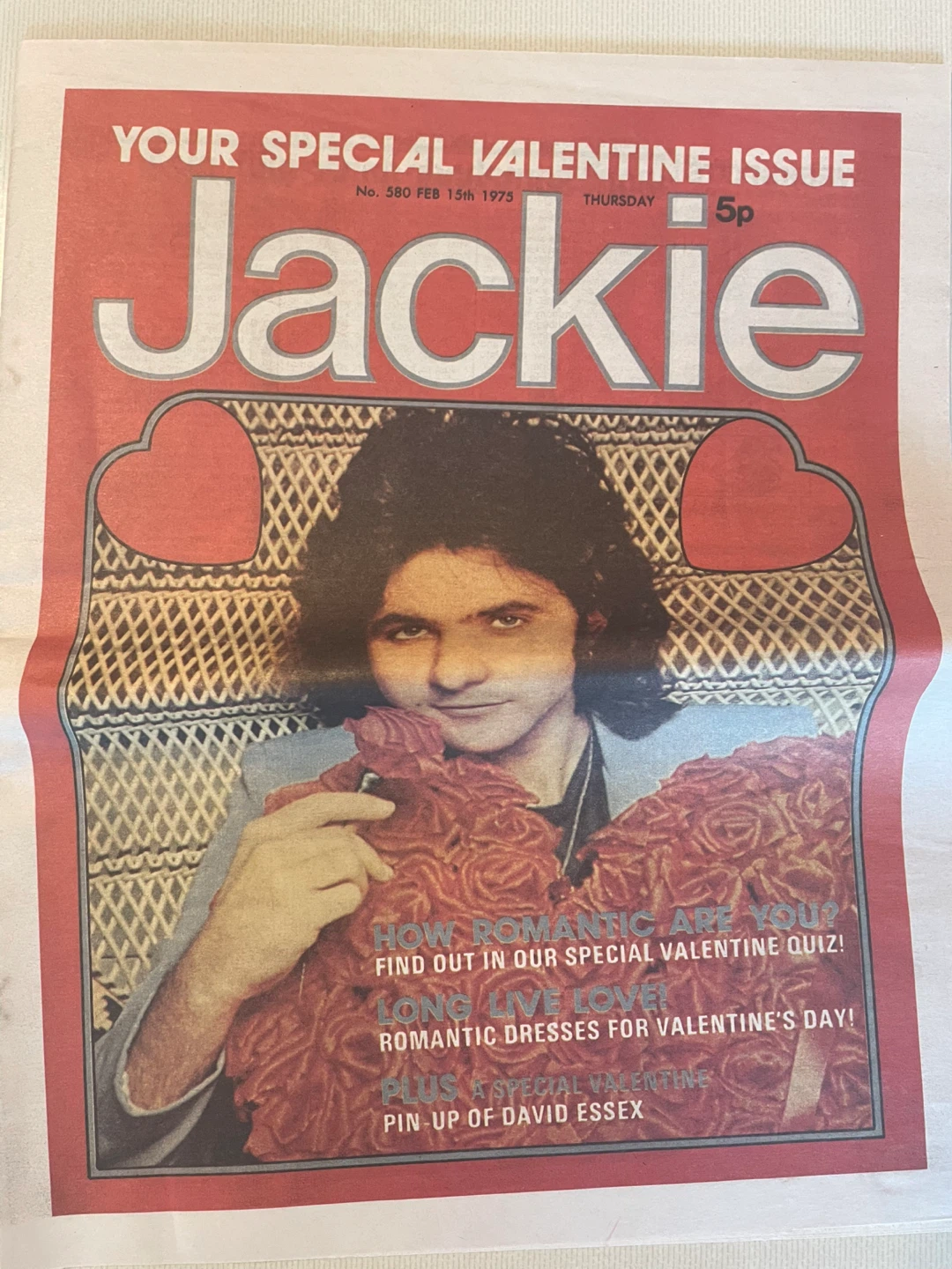 Vintage Jackie Newsprint Magazine