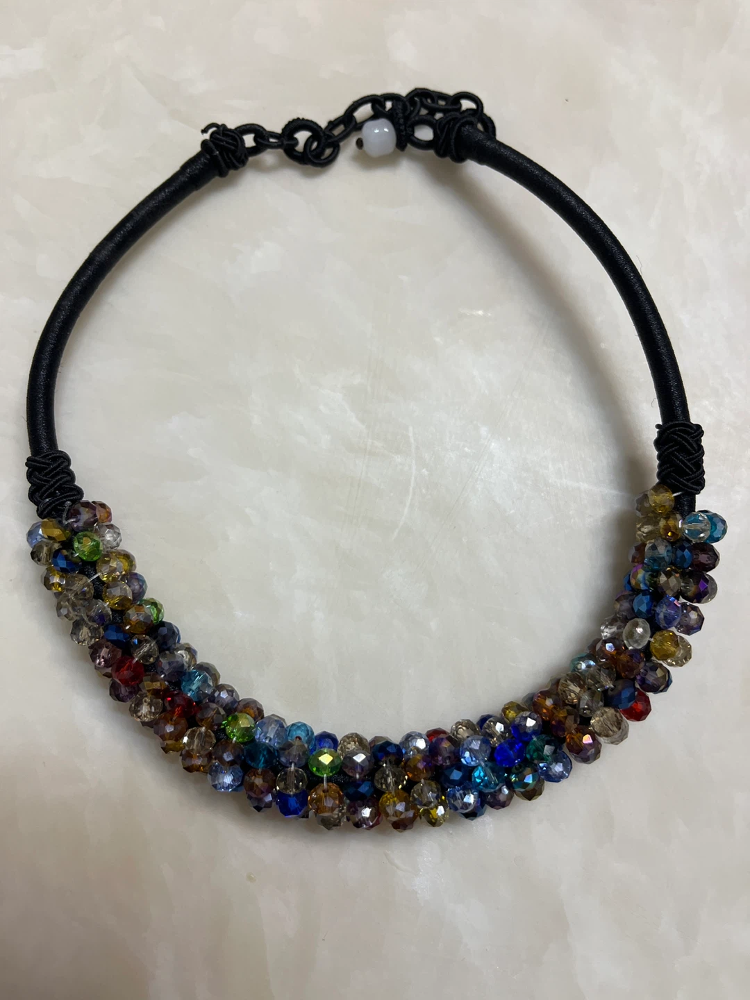 FREE 🥕 Multicolour Beaded Choker Necklace