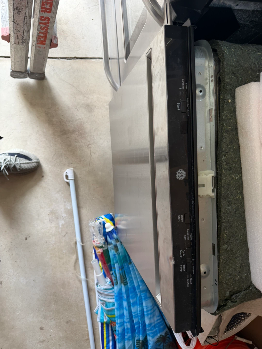 GE Stainless Steel Dishwasher - photo 2
