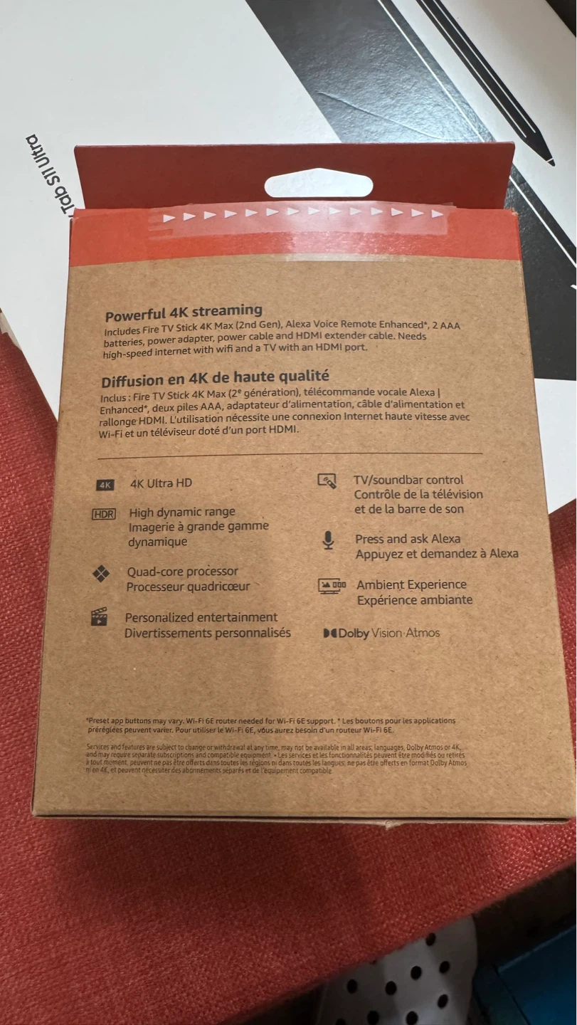 Amazon Fire TV Stick 4K Max (2nd Gen) - photo 2
