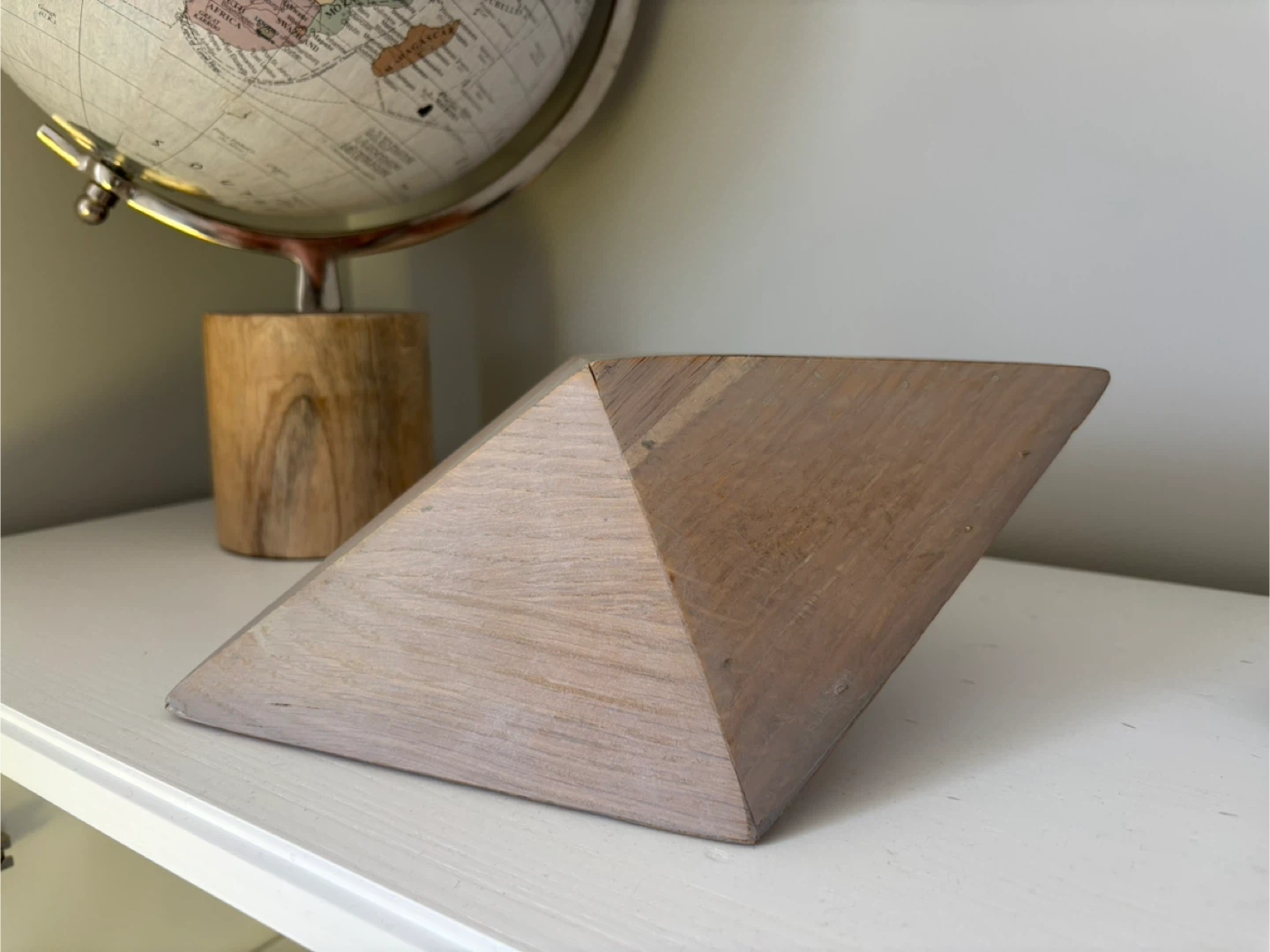 Wooden Geometric Decor Accent