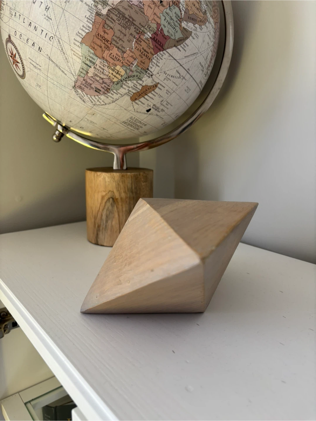 Wooden Geometric Decor Accent - photo 2