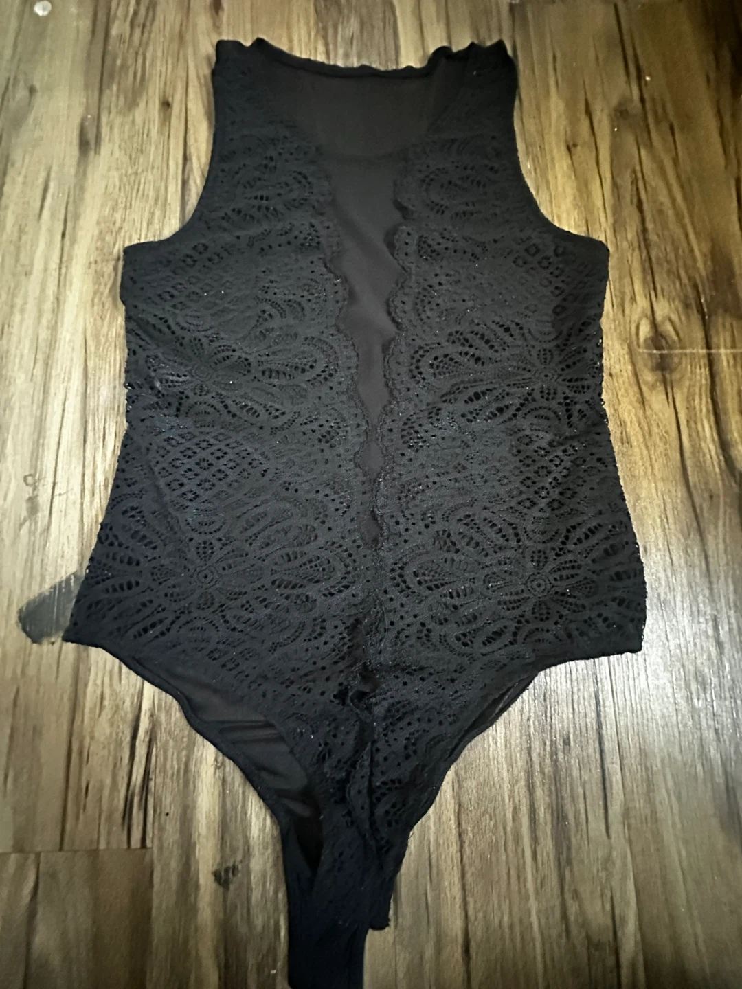 Black Lace Bodysuit