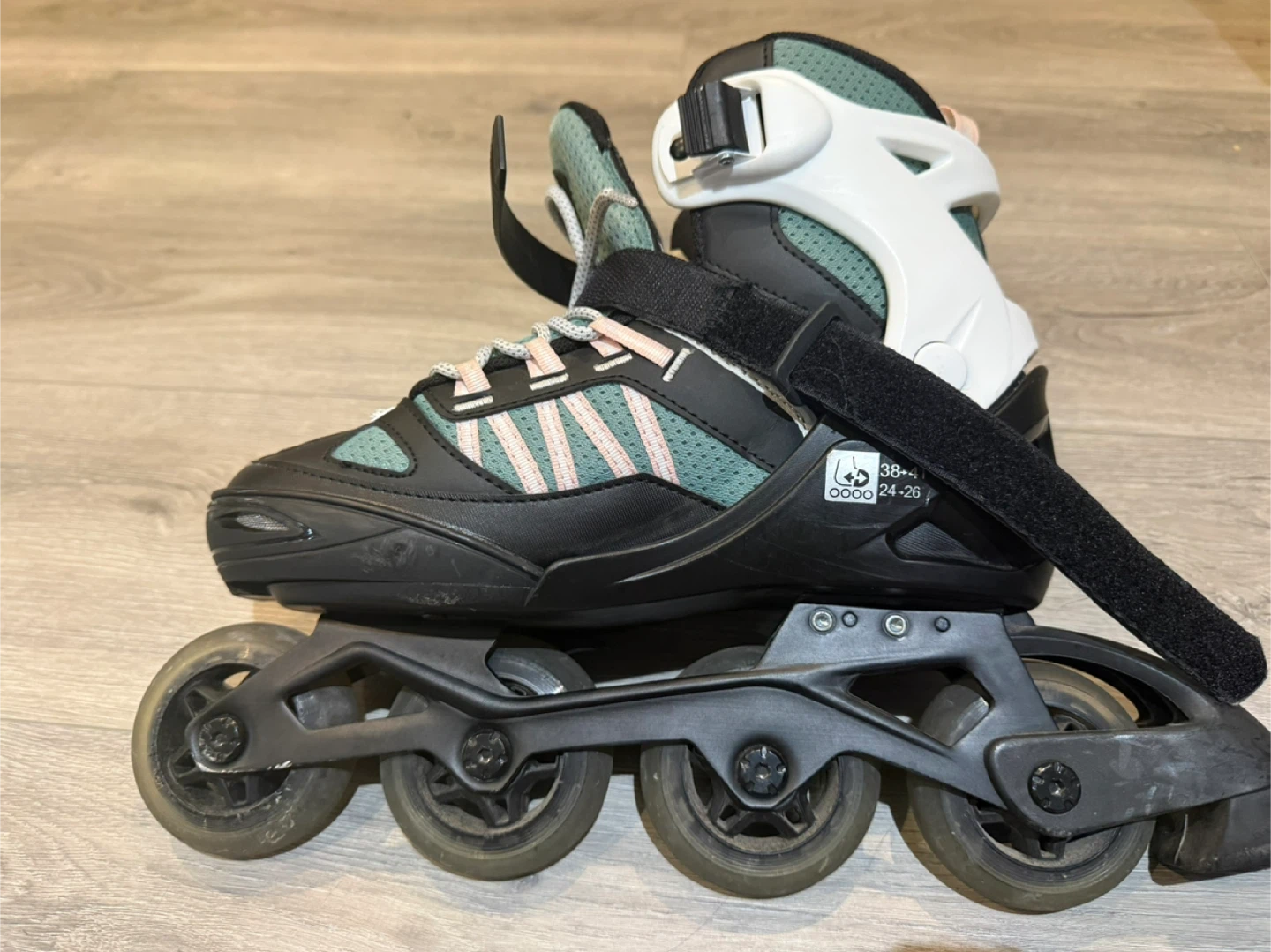 Decathlon Oxelo Adjustable Inline Skates (Size 38–41) - photo 2