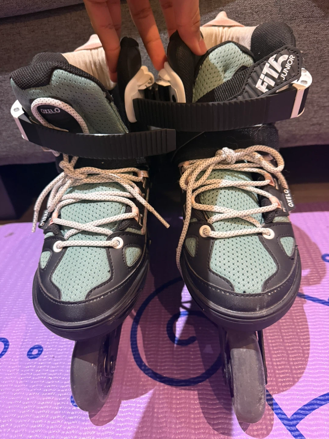 Decathlon Oxelo Adjustable Inline Skates (Size 38–41) - photo 5