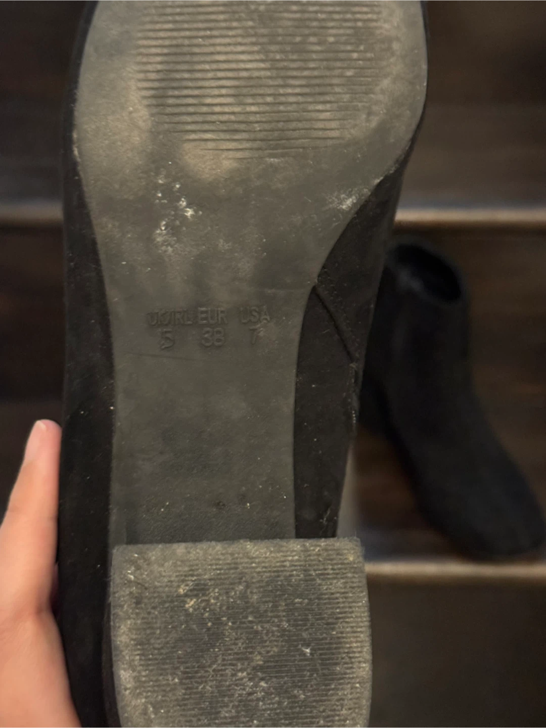 Primark Black Suede Ankle Boots - photo 2
