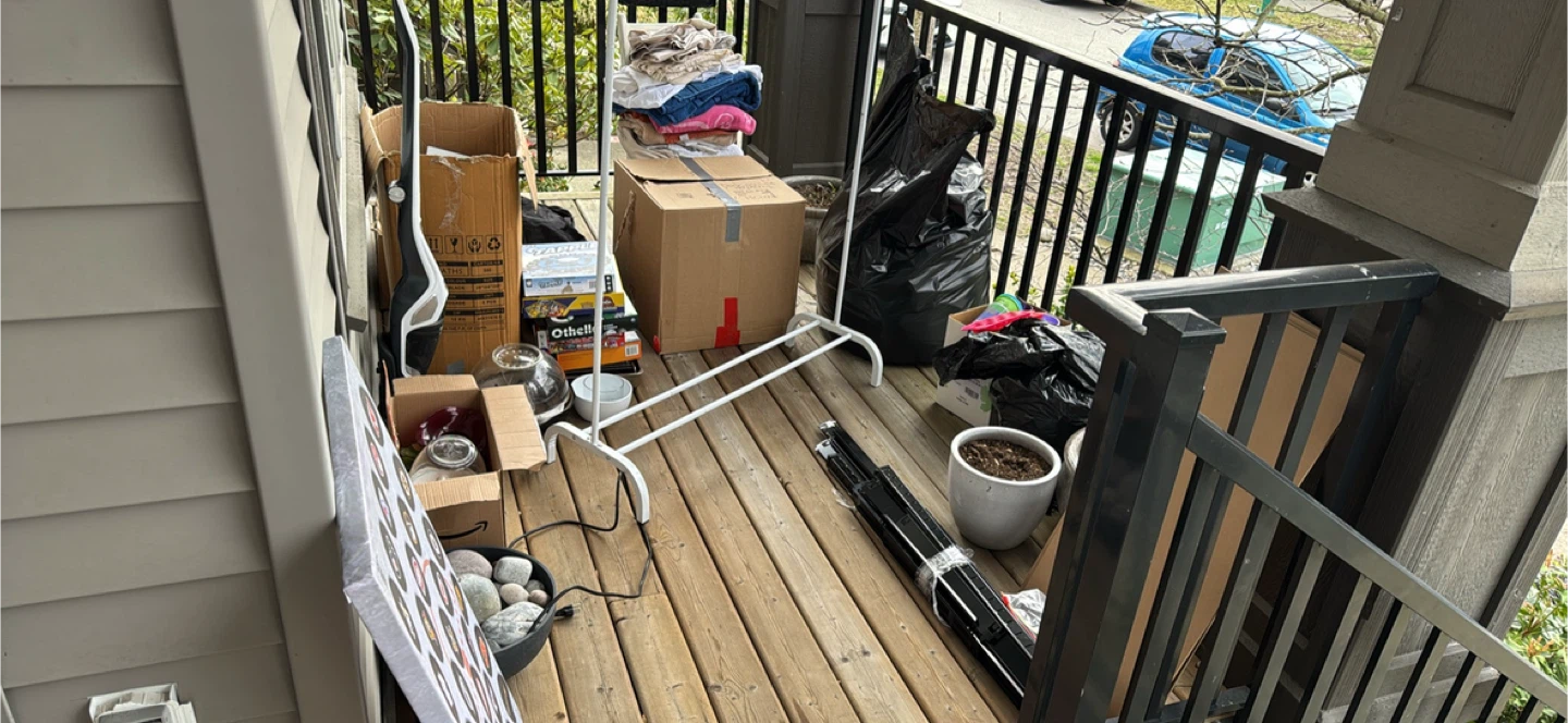 Free. Everything on the deck is free.