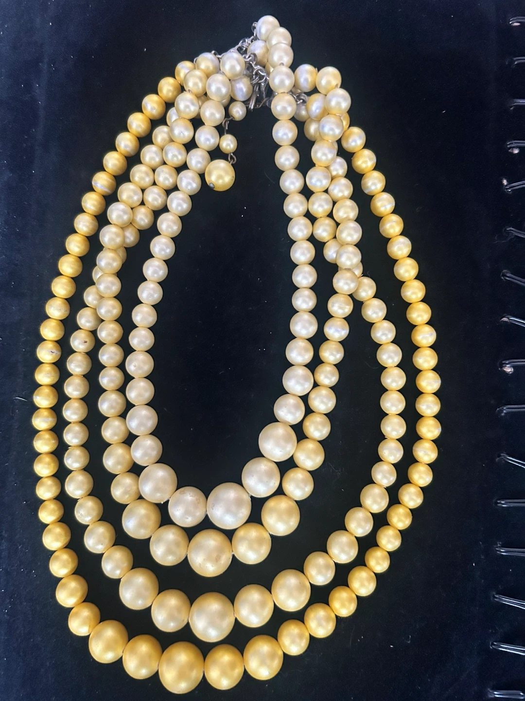 Multi-strand Faux Pearl Necklace