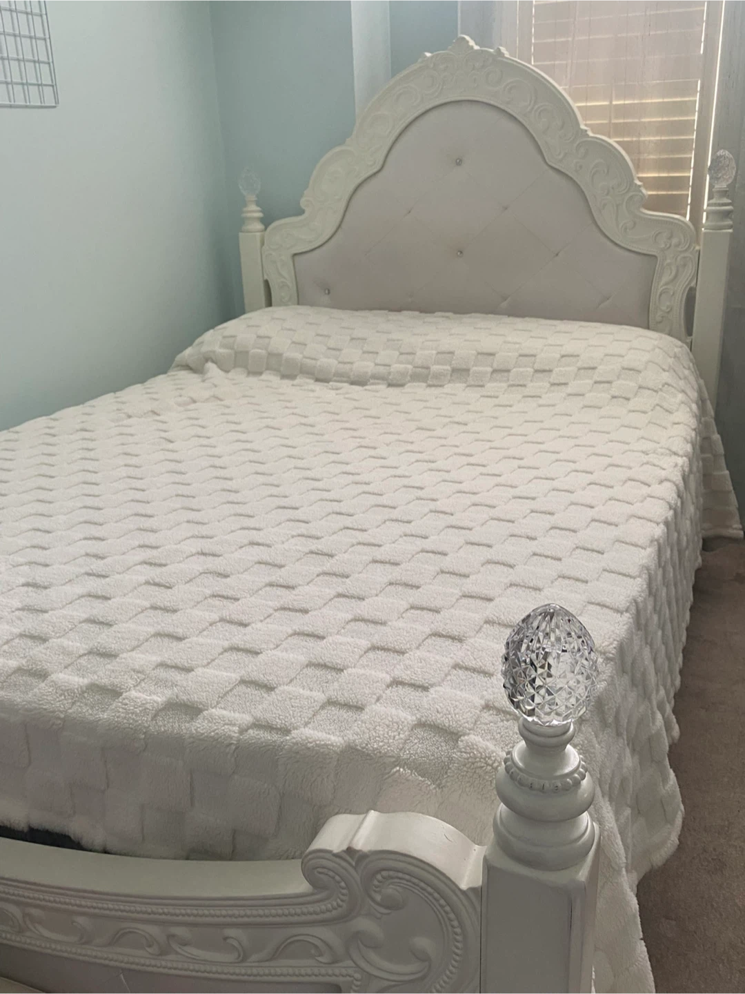 White Bed Frame ONLY