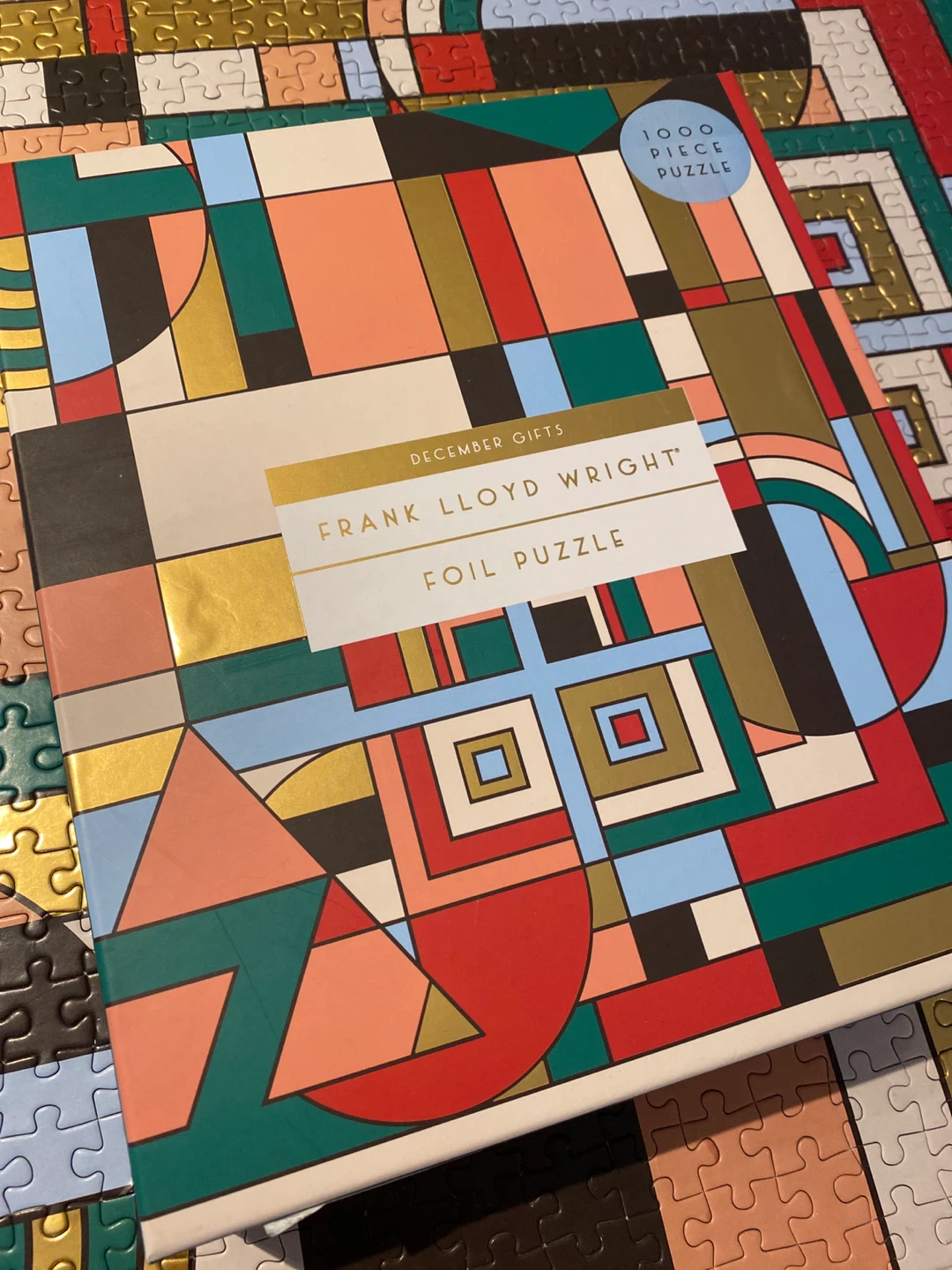 Frank Lloyd Wright Foil Puzzle - 1000 Pieces 🥕 - photo 2