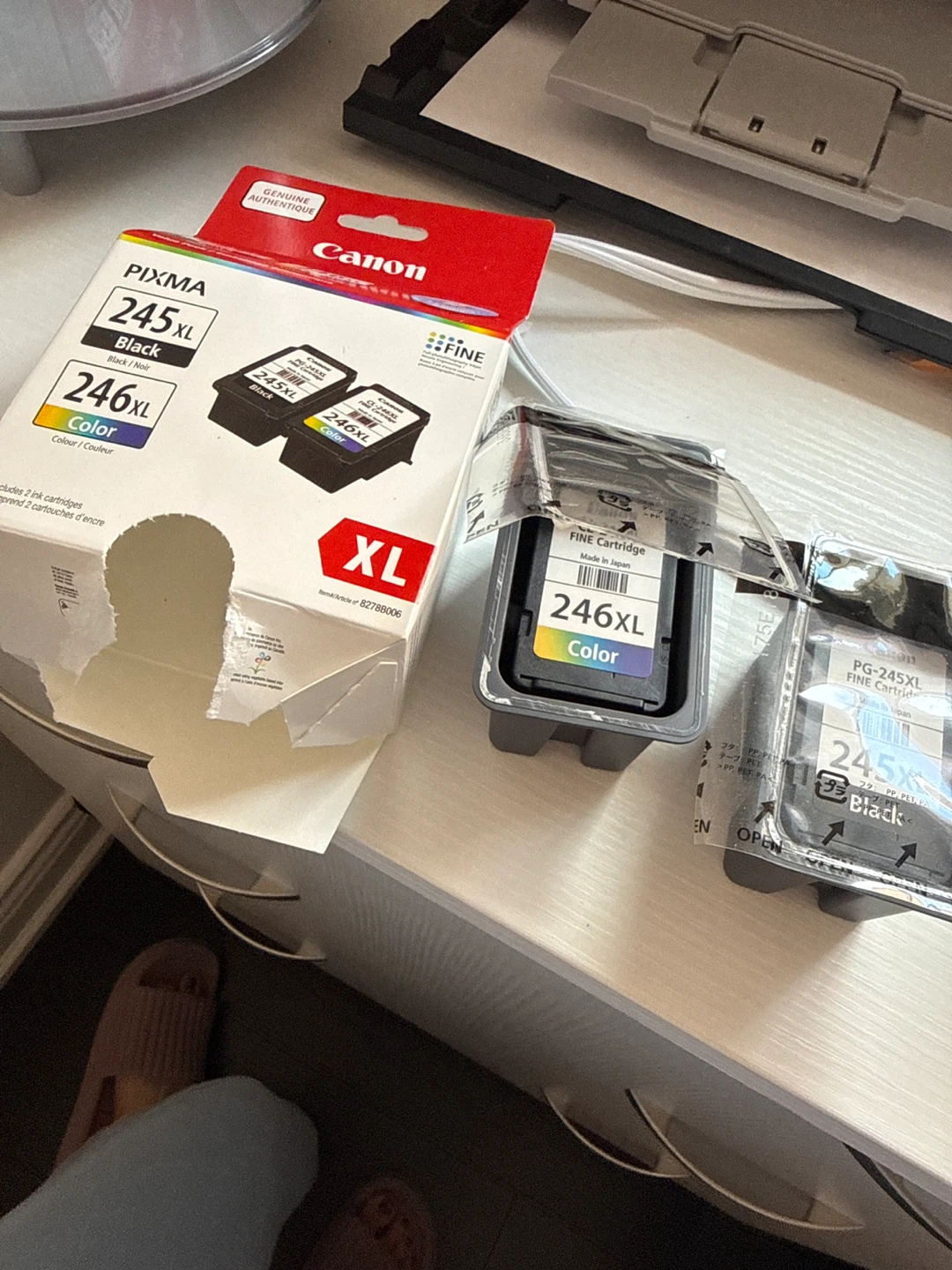 Canon PIXMA PG-245XL & CL-246XL Ink Cartridges Value Pack