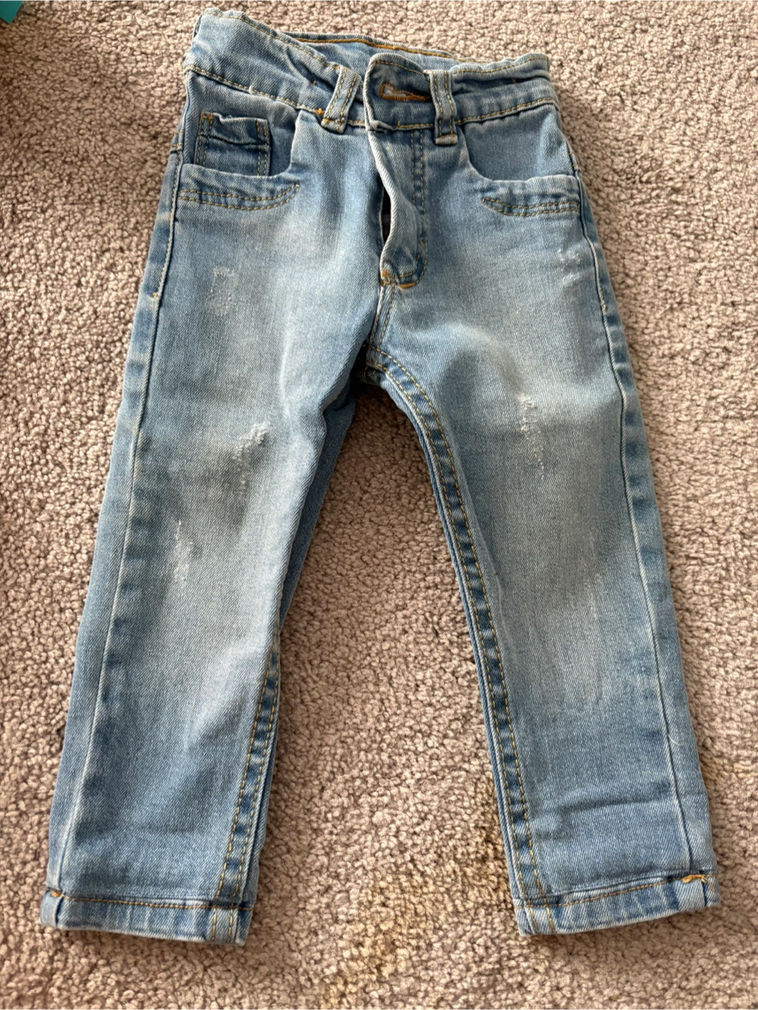 Kids' Light Wash Denim Jeans