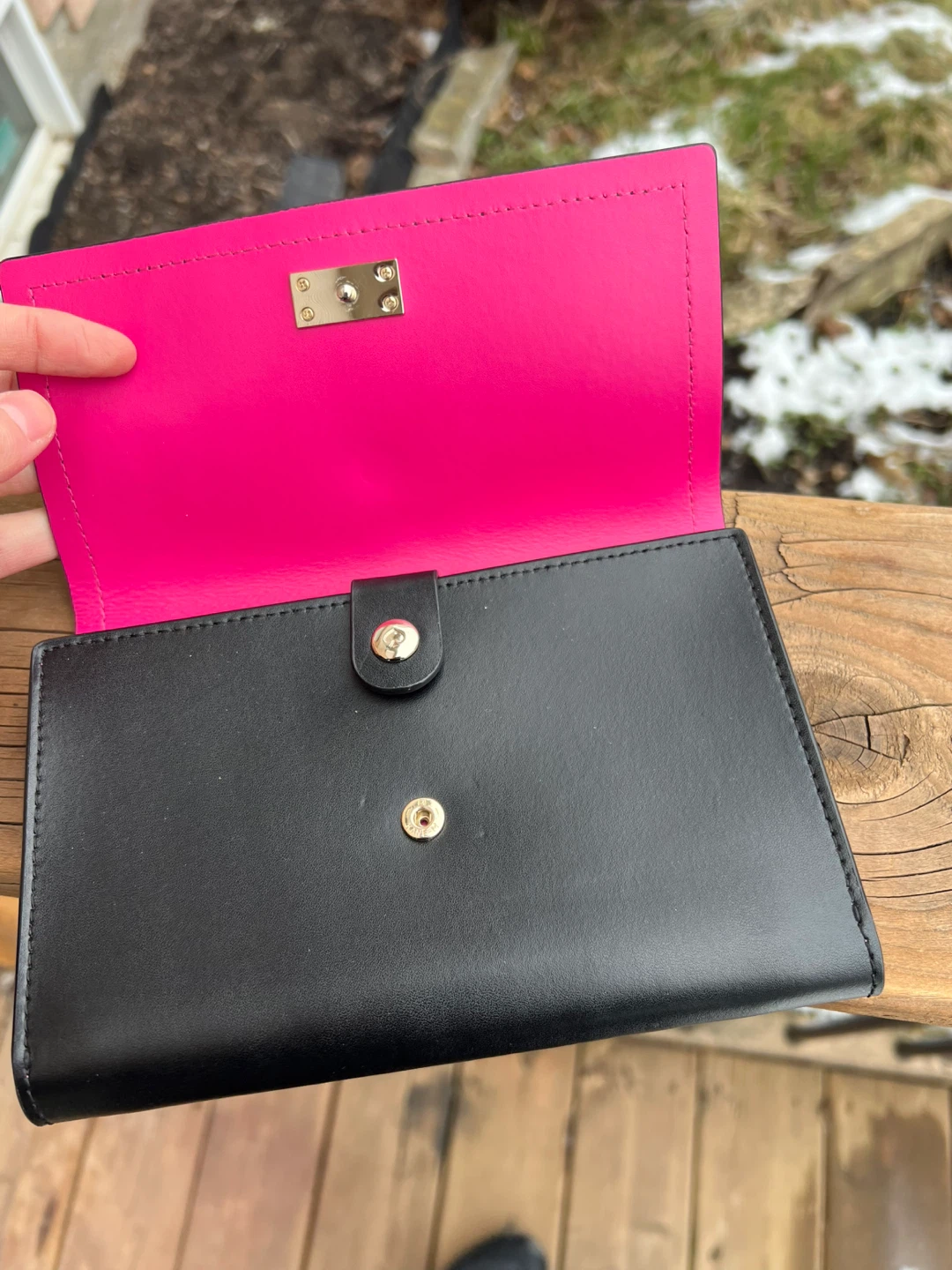 Kate Spade Black Leather Wallet - photo 3