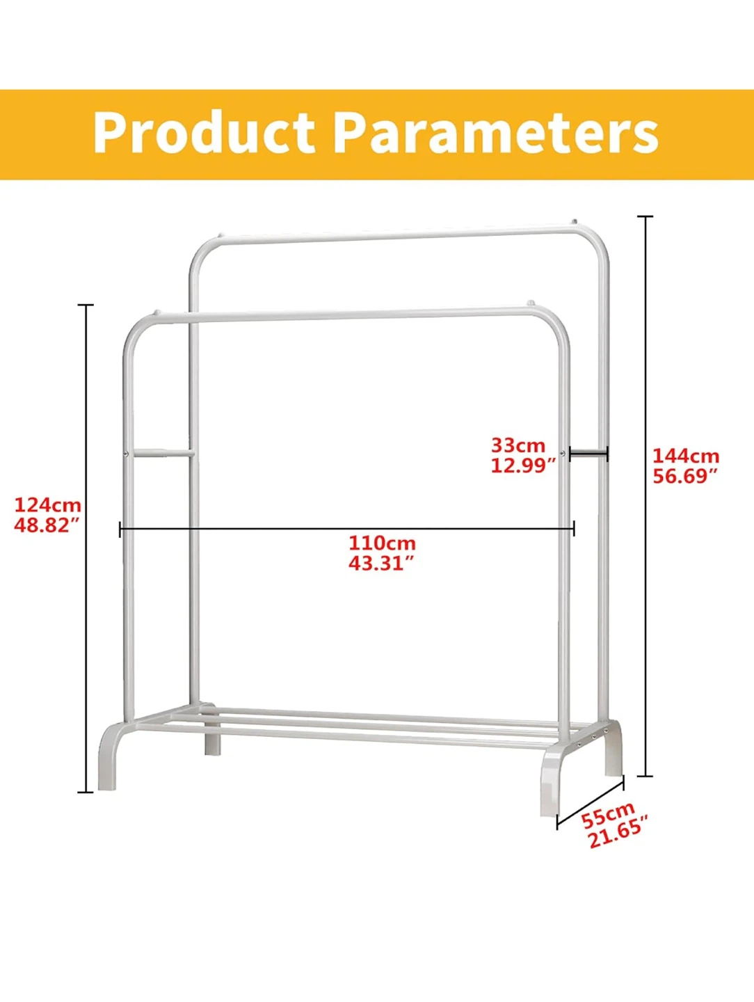 Double Clothing Rack - photo 2