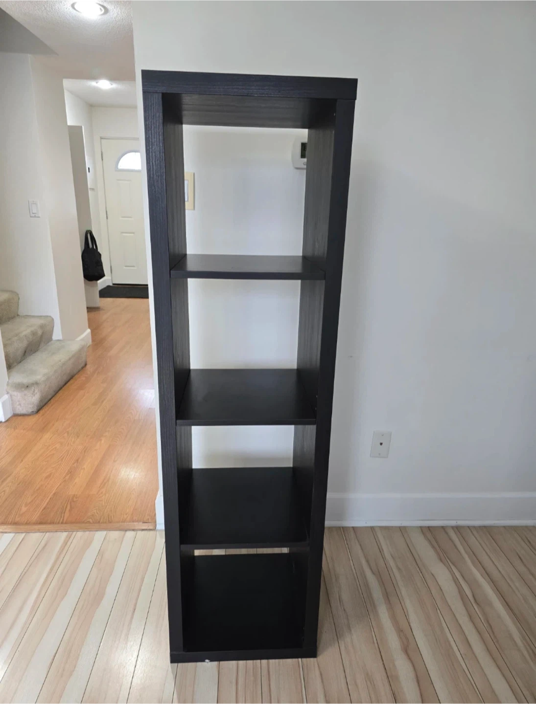 Black 4-Shelf Bookcase