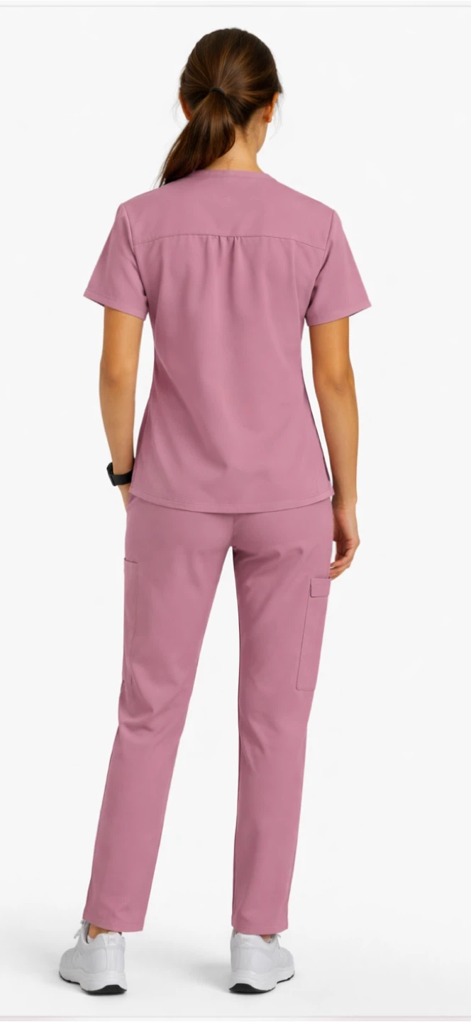 Women's Scrub Set - Dusty Rose - photo 2
