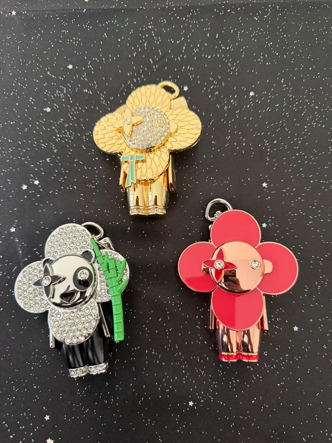 Crystal Panda Charm
