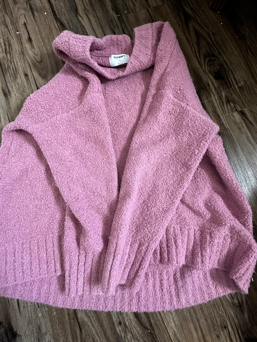 Old Navy Pink Fuzzy Sweater