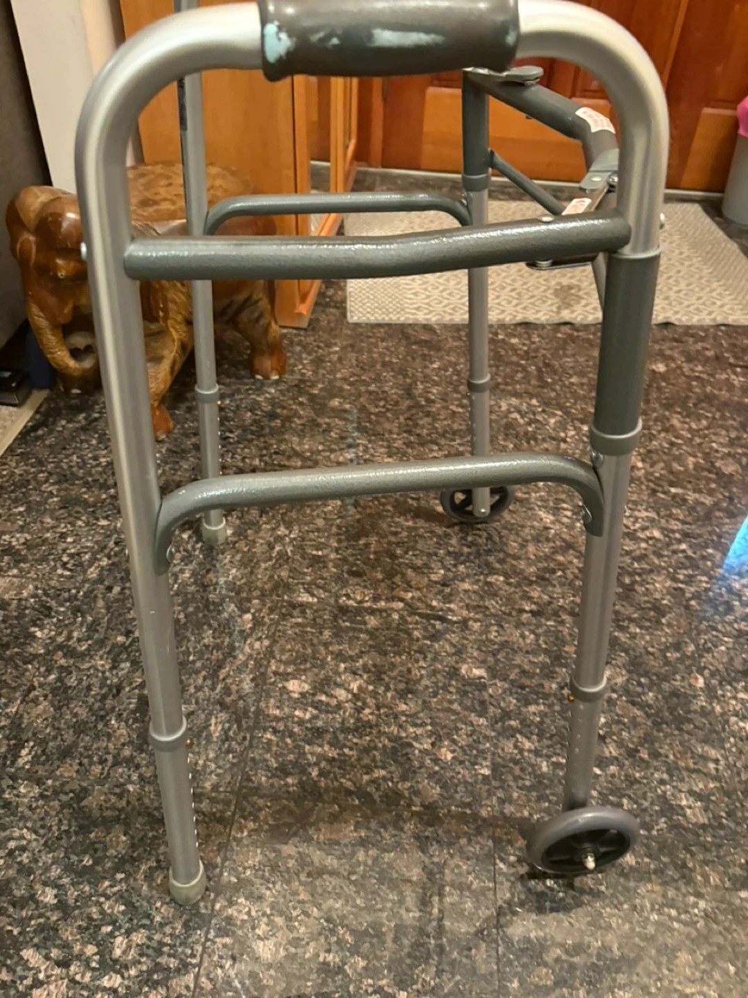 Adjustable Walker with Wheels - photo 2